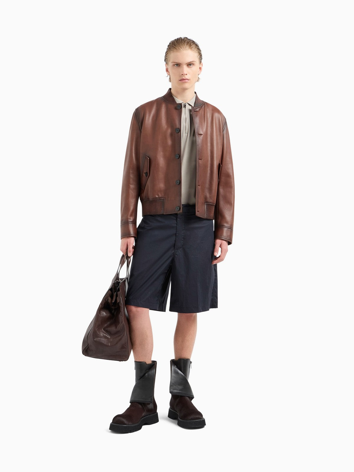 EMPORIO ARMANI Polo Uomo  EM001082 AF10017 U8033 Beige