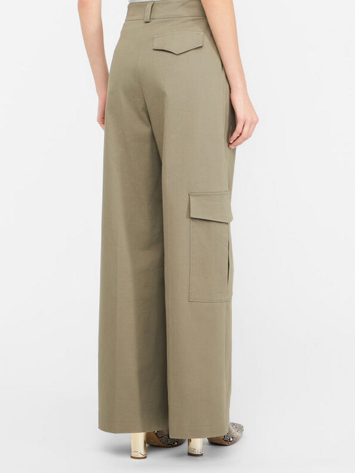 LIU JO BLACK Pantalone Donna  CF5351T026A X0707 Asparago