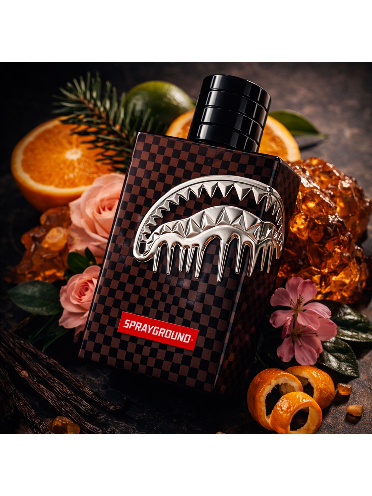 SPRAYGROUND Profumo Uomo BLACK CHECK FRAGRANCE EAU02BROWN