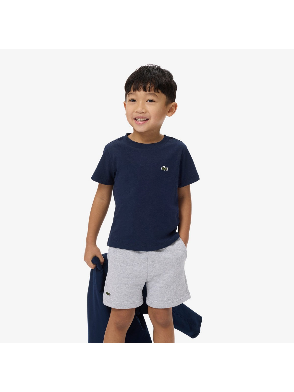 LACOSTE KIDS T-shirt Unisex bambino LCB CORE TEE 847025 UGW Blu