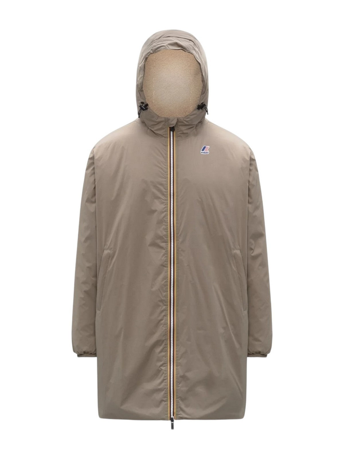 K-WAY Giubbino Uomo LE VRAI 4.0 EIFFEL EAST ORSETT K21516W WG9 BEIGE TAUPE