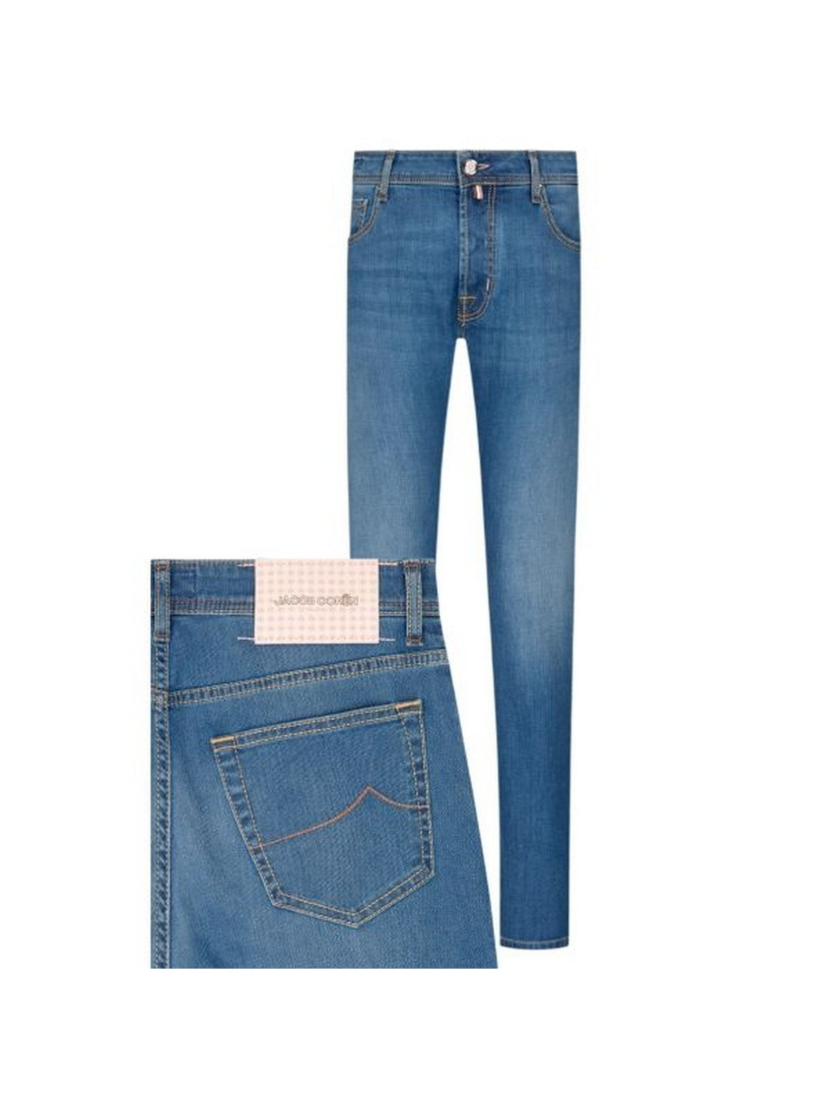 JACOB COHEN Jeans Uomo Nick slim JUM_QE006 056 S4255 V2 200D MEDIUM BLUE