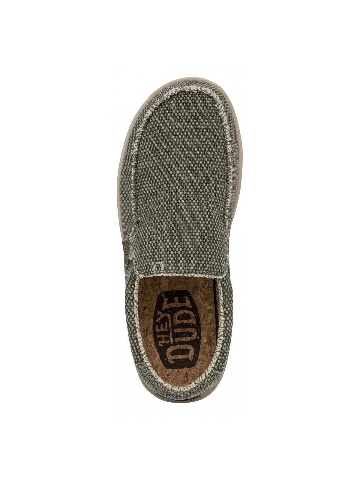 HEY DUDE Mocassin Homme Mikka Tressé HD.40124 3VE Vert