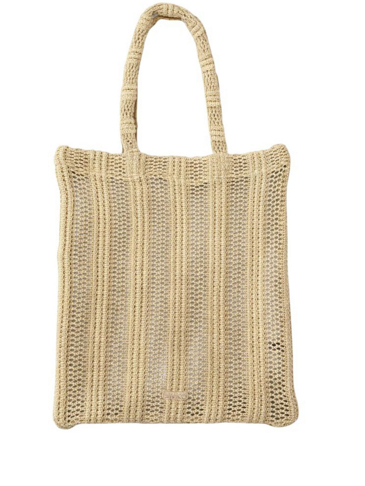 PINKO Borsa Donna EASY TOTE BAG RAFIA 106728-A39Y C39 GIALLO PASTINACA