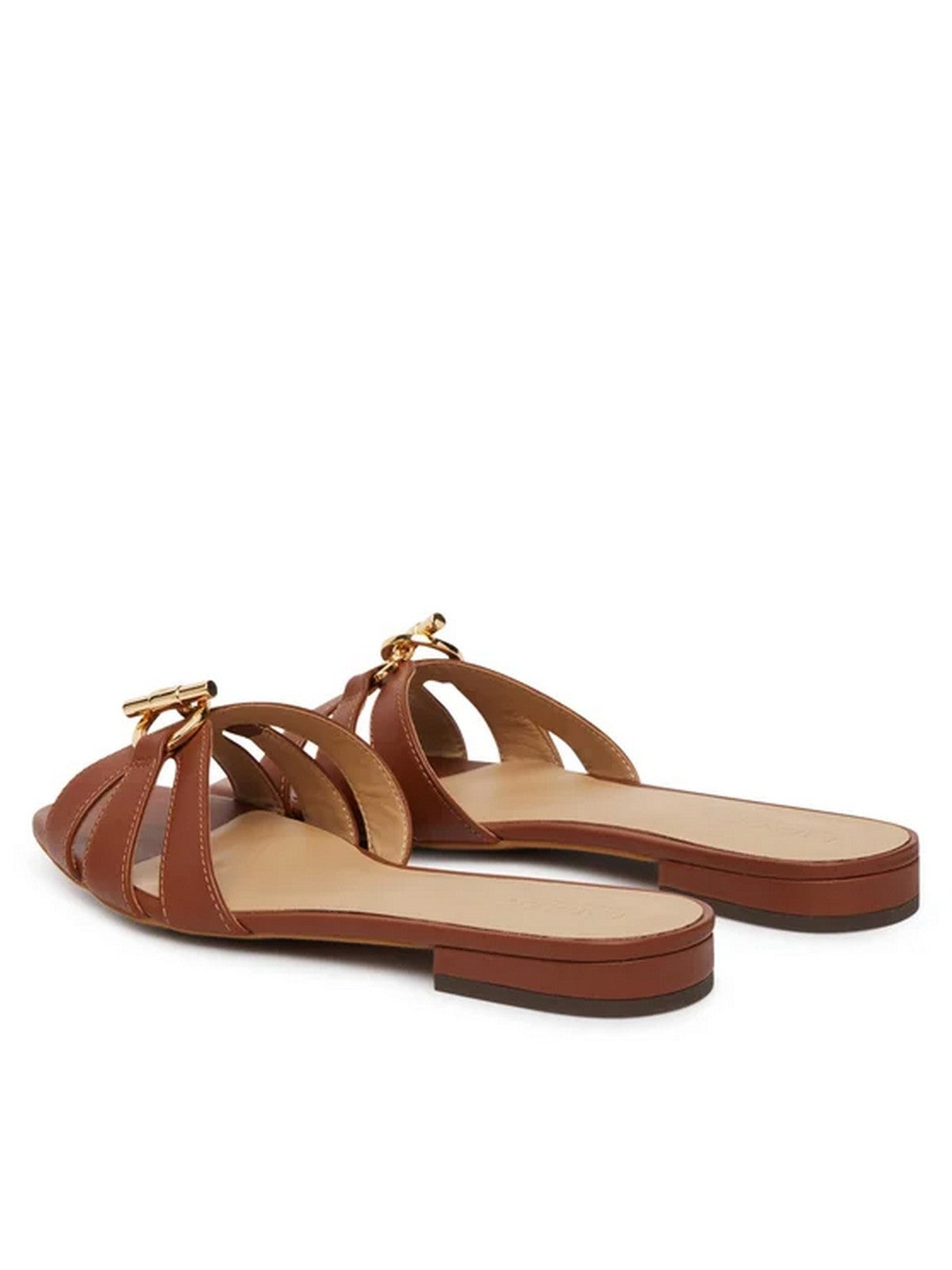 LAUREN RALPH LAUREN Ciabatta Donna BLAIKE SLIDE 802982875 001 LAUREN TAN