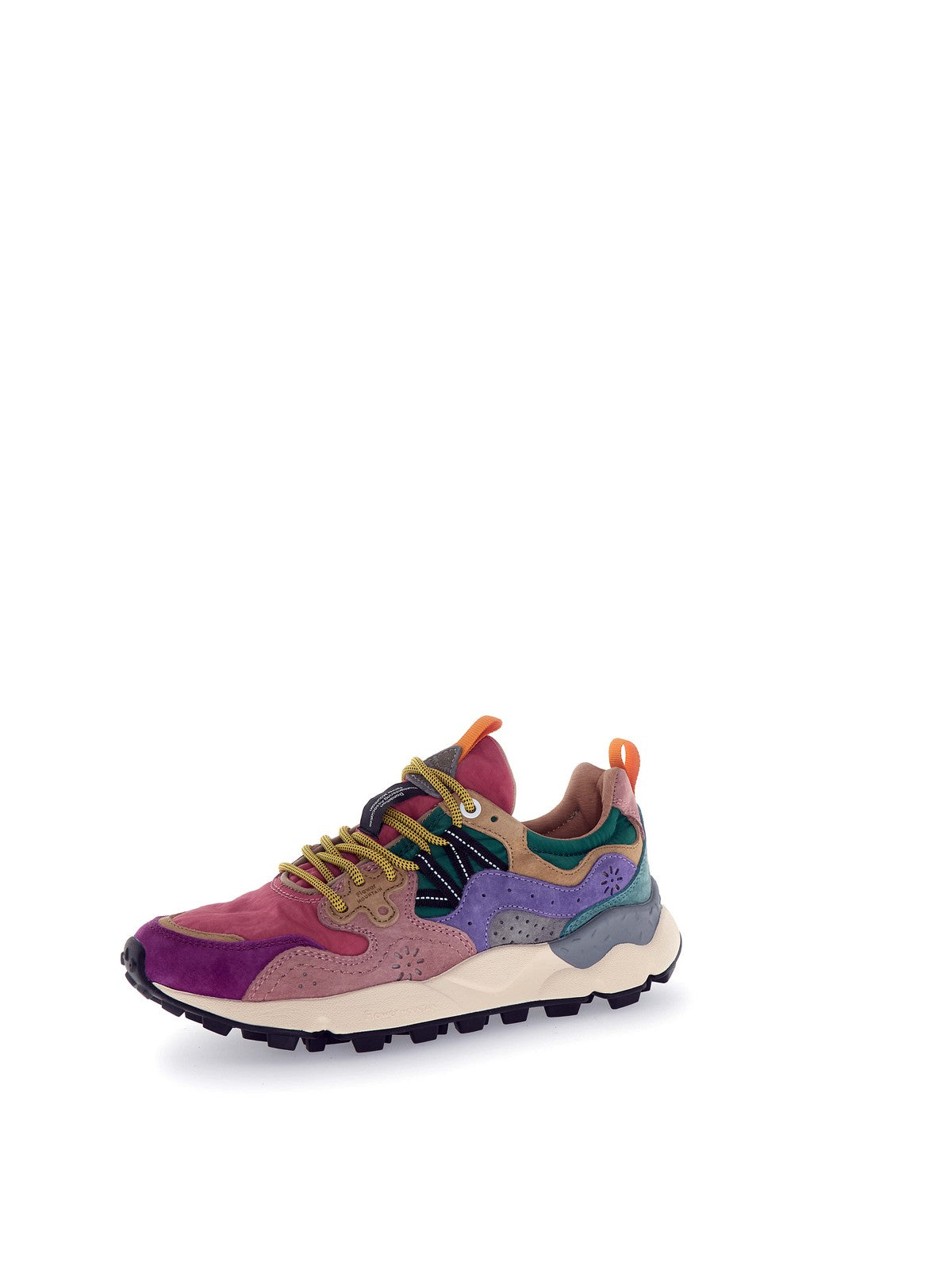 FLOWER MOUNTAIN Sneaker Donna YAMANO 3 WOMAN 2017817-01-1L27 BURGUNDY-FUCHSIA-CIPRIA gioboutiqueweb