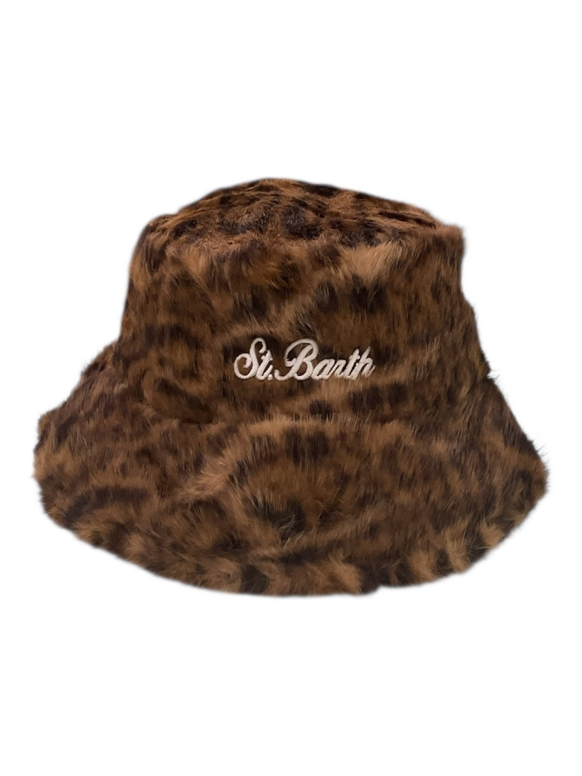 MC2 SAINT BARTH Cappello Donna  BUCKET HAT FUR 00241I LEOPARD 11 EMB