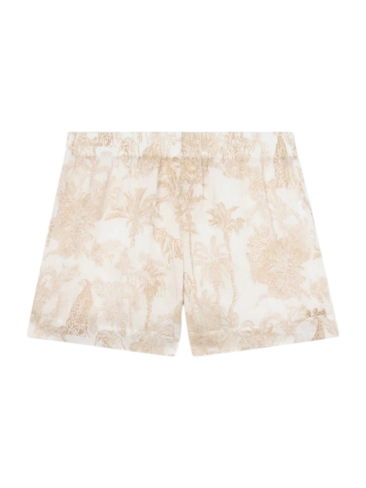 MC2 SAINT BARTH Pantaloncino Donna  MEAVE 01087L RAMIE JUNGLE OCEANIA 0119