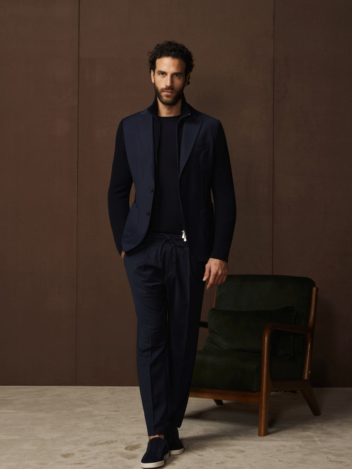 GRAN SASSO Giacca Uomo  23121/58221 598 Blu