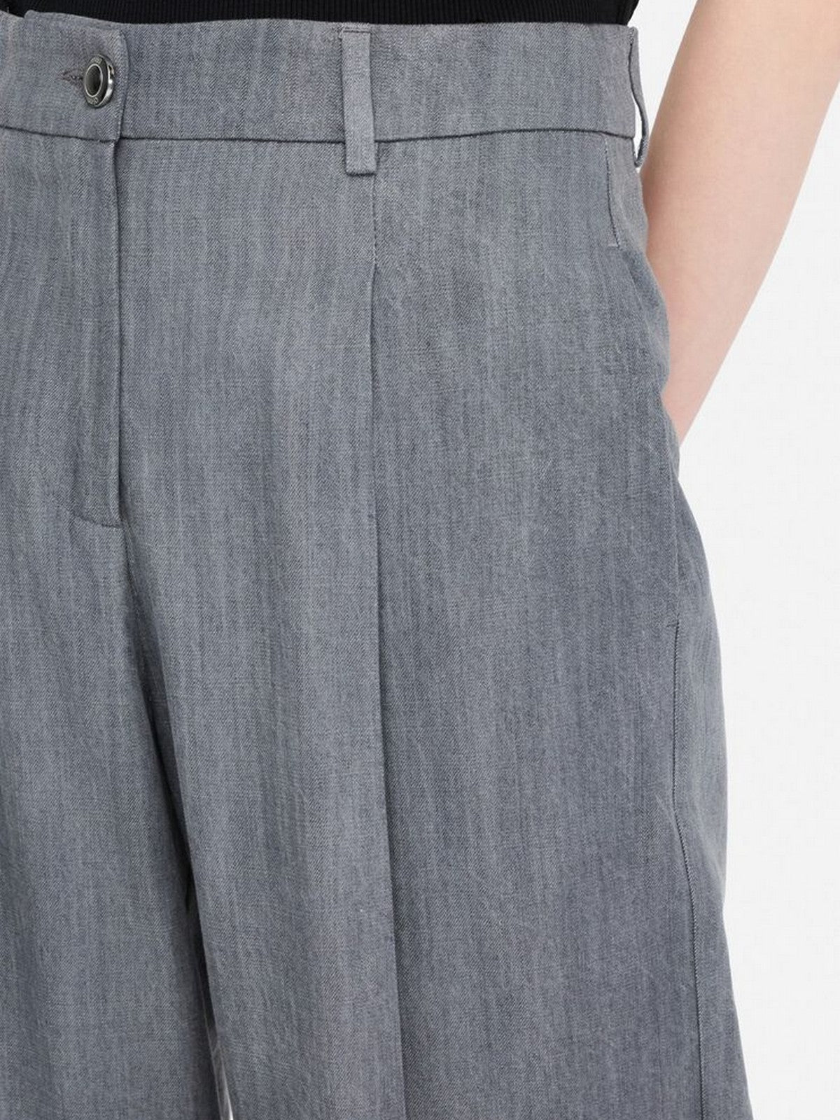 LIU JO BLUE DENIM Pantalone Donna  UF5144D0266 87457 Den.Grey tailoring w