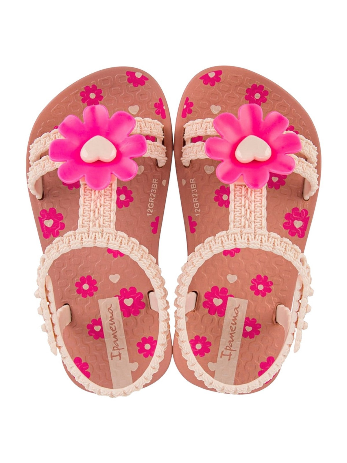 IPANEMA Sandale pour filles et garçons Ipanema Daisy Baby IP.83355 AR726 Rose