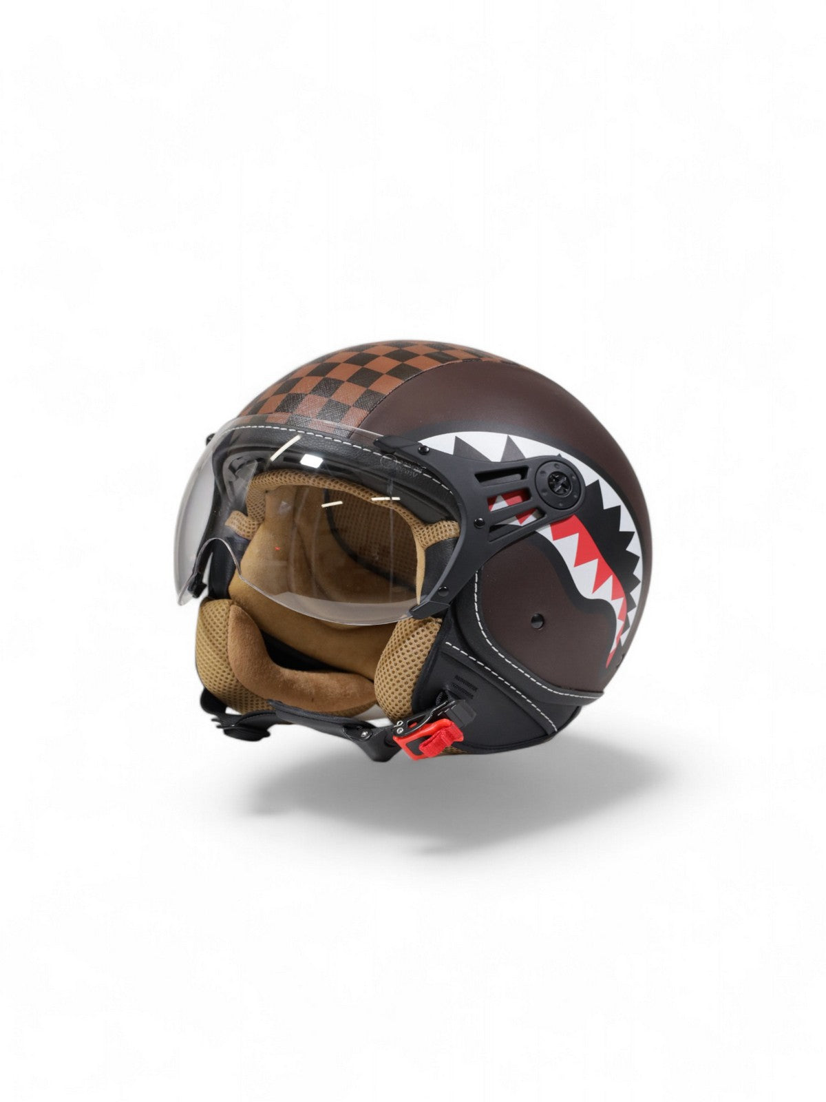 SPRAYGROUND Casco Uomo SHARKS IN PARIS HELMET OP01BROWN MARRONE