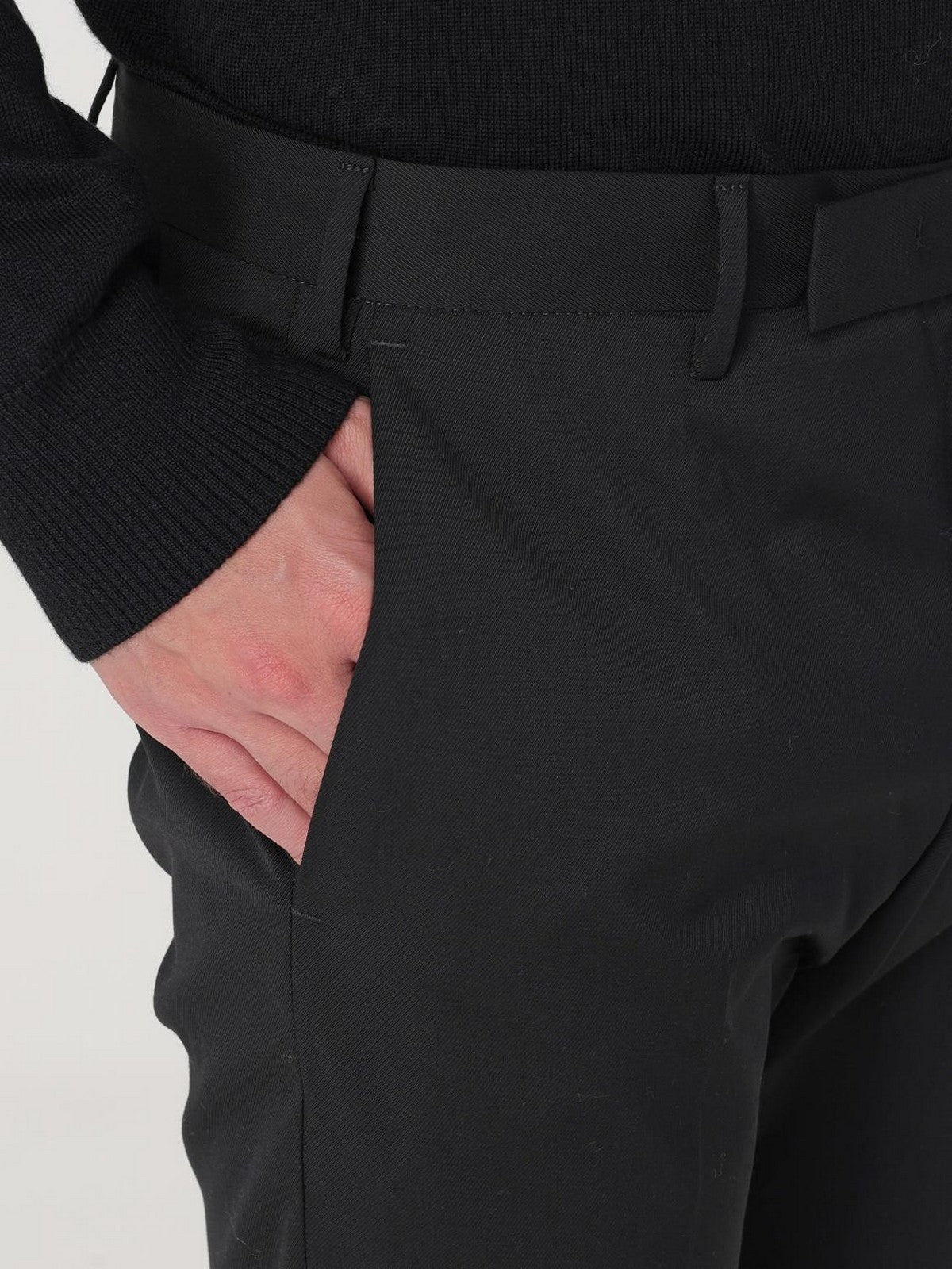 PT TORINO Pantalone Uomo Dieci COASX0Z00FWD MR84 0990 Nero gioboutiqueweb