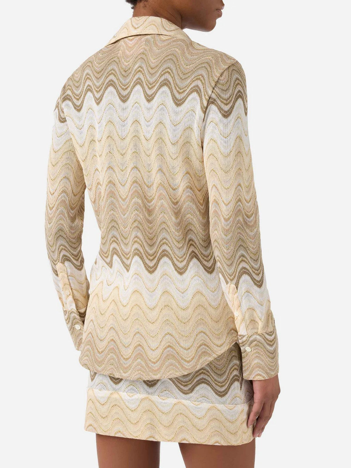 MC2 SAINT BARTH Camicia Donna  JOYS 02022L RACHEL SEA WAVE 11