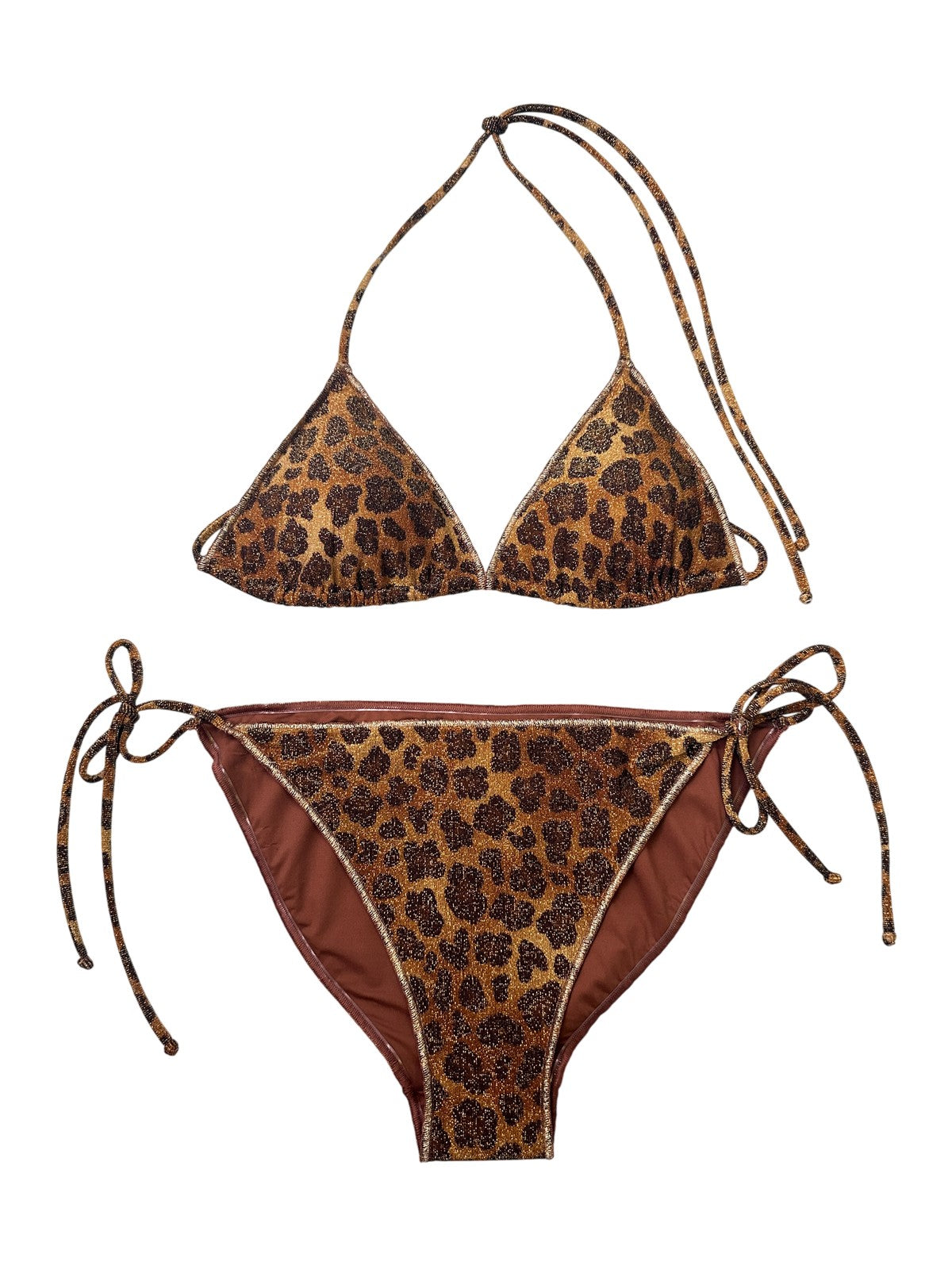 MC2 SAINT BARTH Costume da bagno Donna  LEVYNE OVERLOCK 00091L LUREX ANIMALIER MIX 18