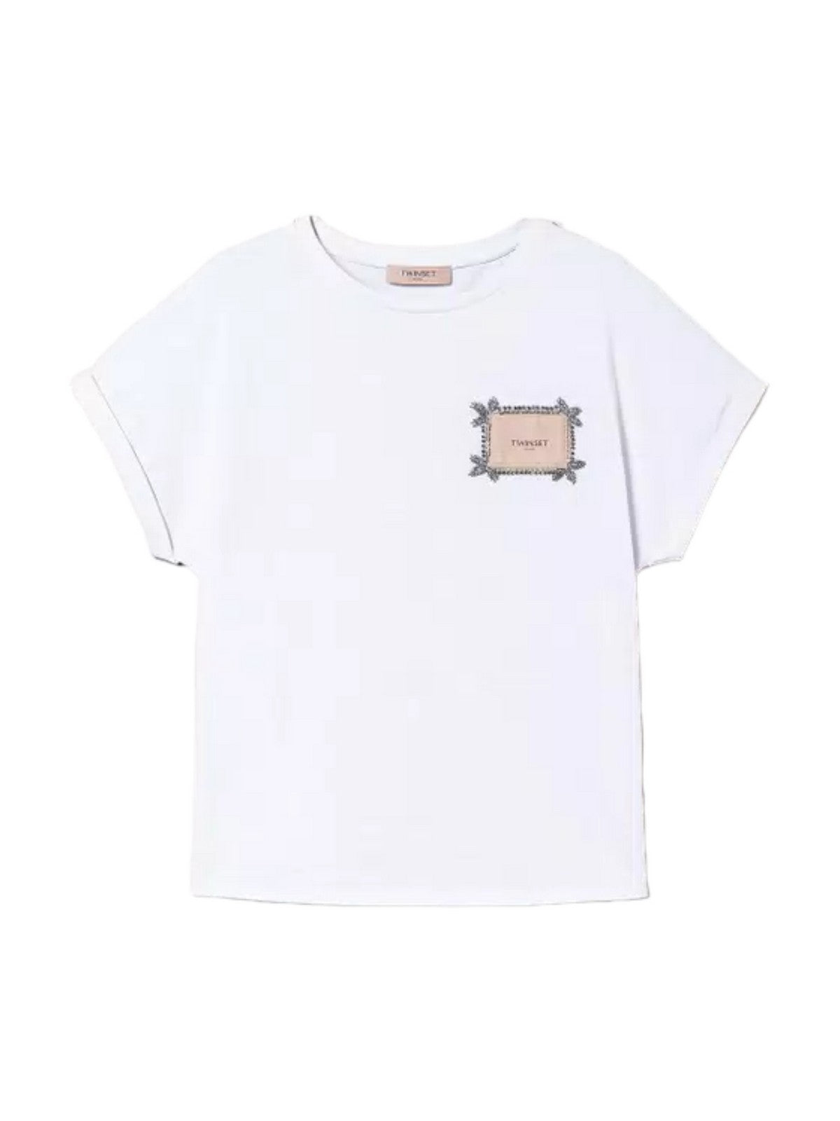 TWINSET T-Shirt e Polo Donna  241TP2211 00001 Bianco