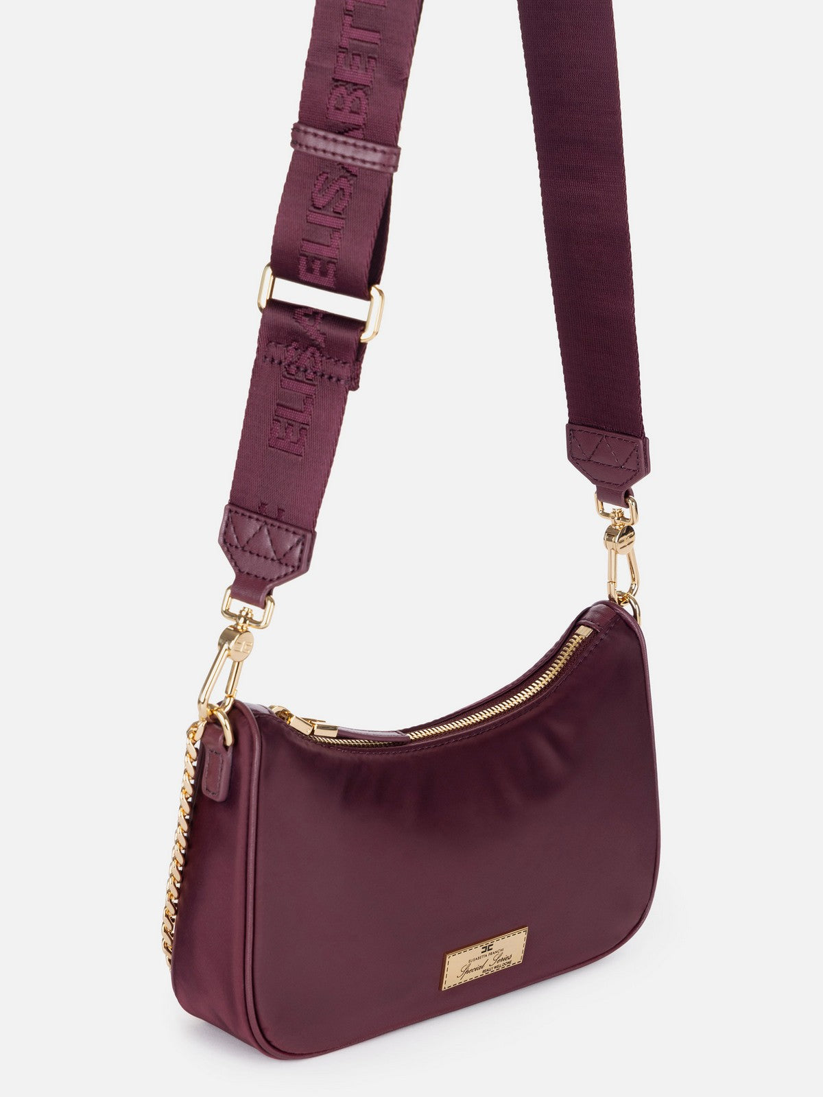 Elisabetta franchi Bas57A46E2 CG3 Bolsa Roja