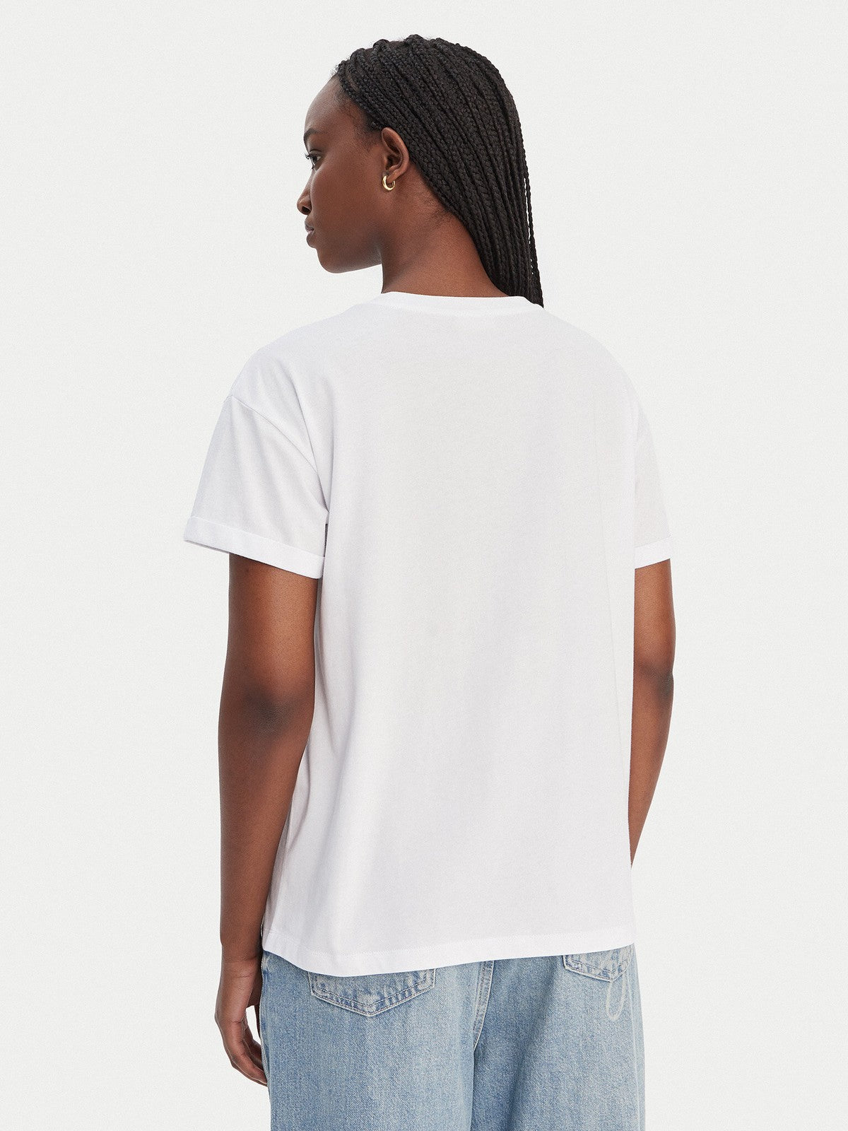 LIU JO WHITE T-shirt Donna  WA6413JS904 P9690 Bco paris ajour