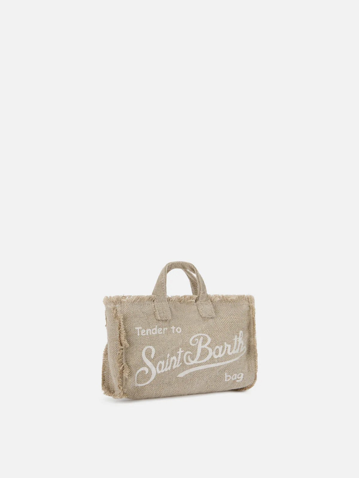 MC2 SAINT BARTH Pochette Donna  PHONE BAG LINEN 01139L LINEN 11 BEIGE gioboutiqueweb