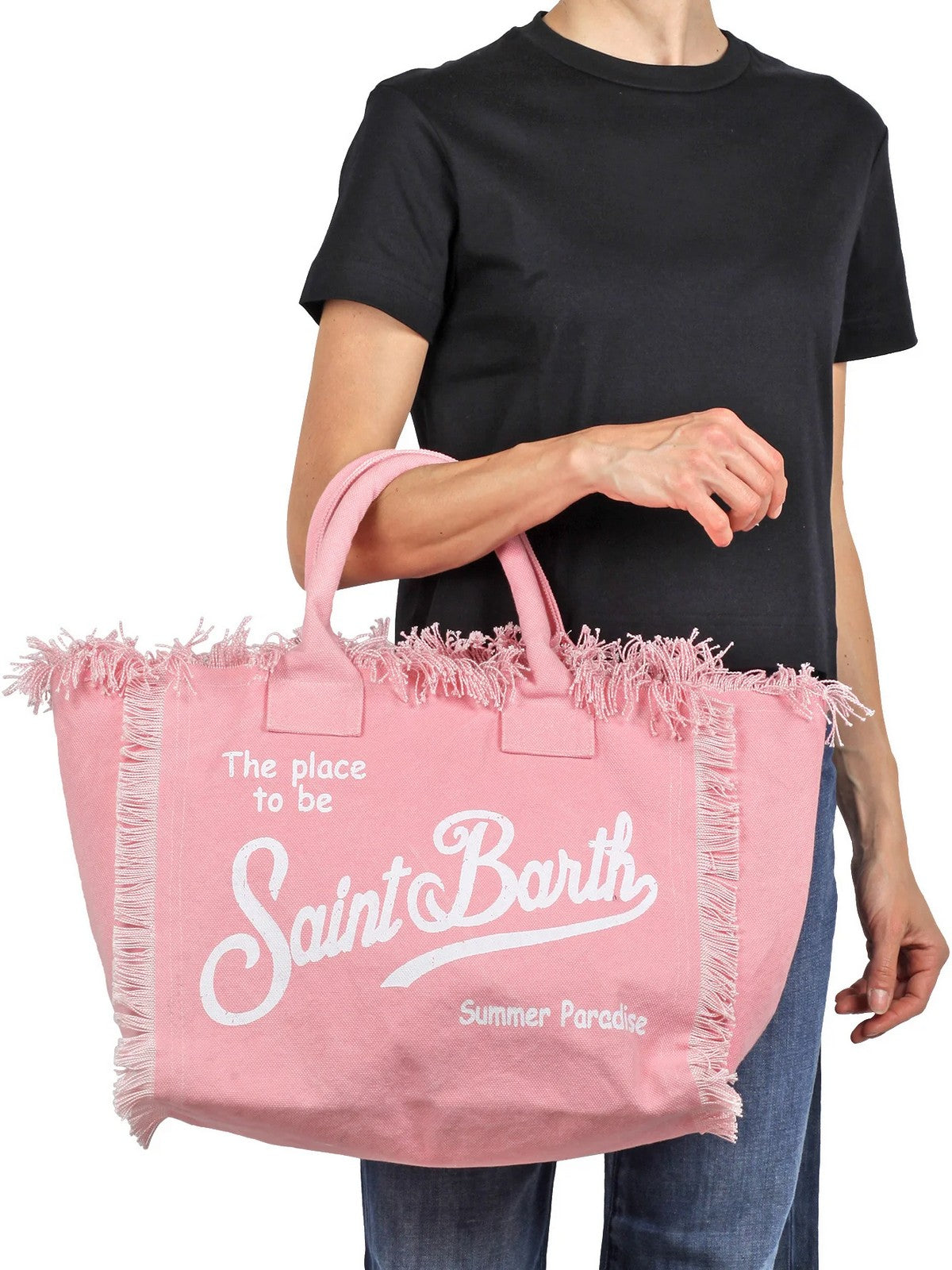 MC2 Saint Barth Woman Vanity Bag Vanity 00267f Rosa