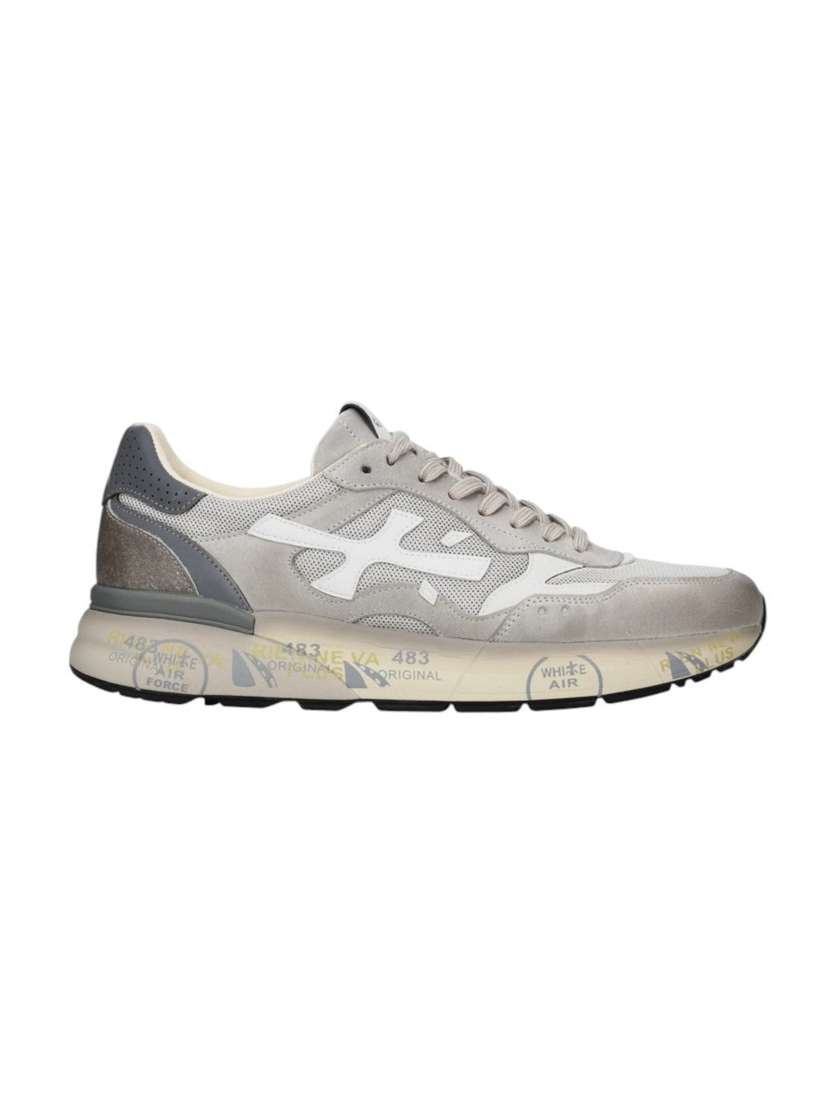 PREMIATA Sneaker Uomo  MICK0.1 VAR 8117 LIGHT GREY