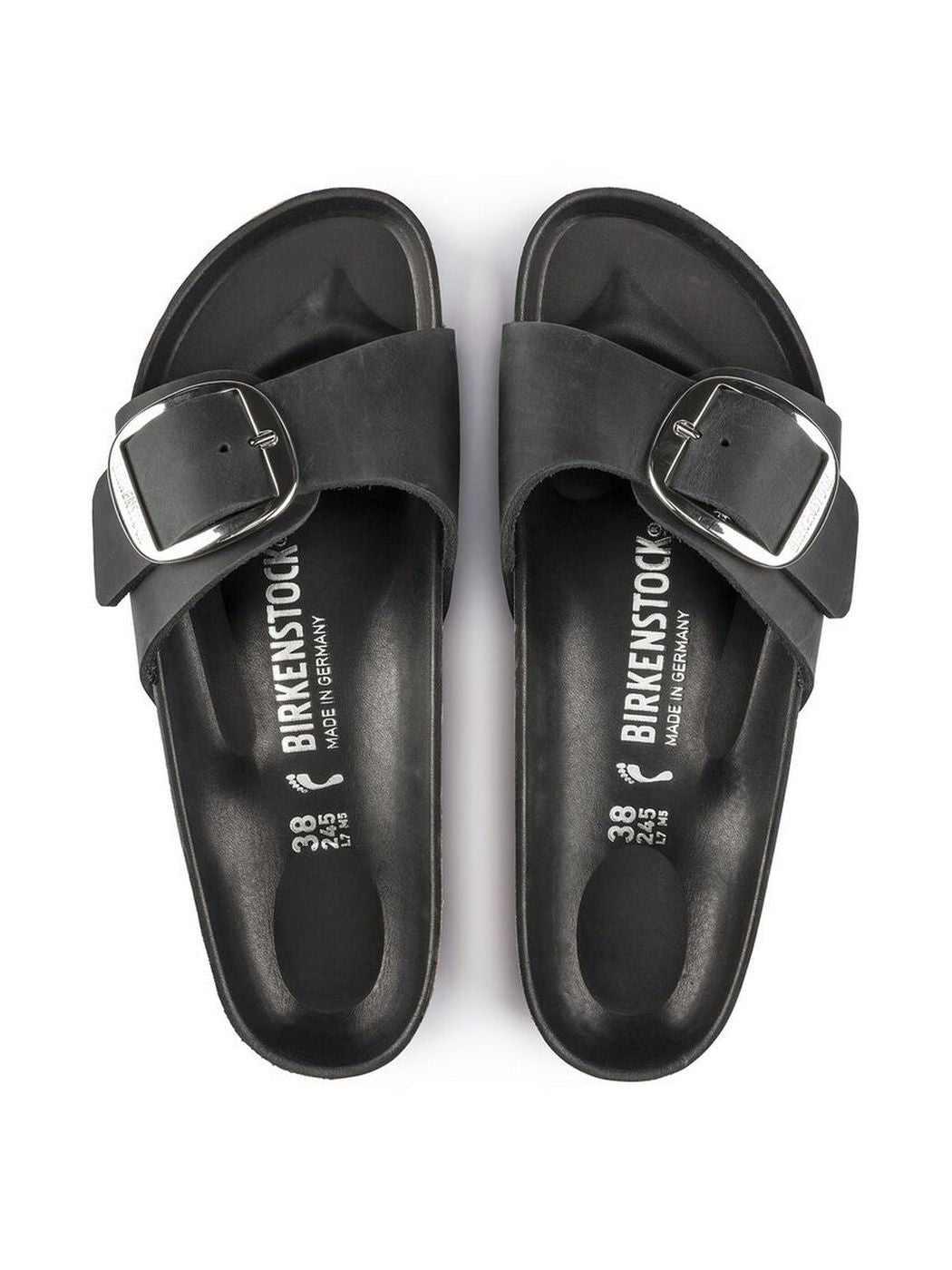 Birkenstock Sandalo Donna Madrid 1006523 Schwarz