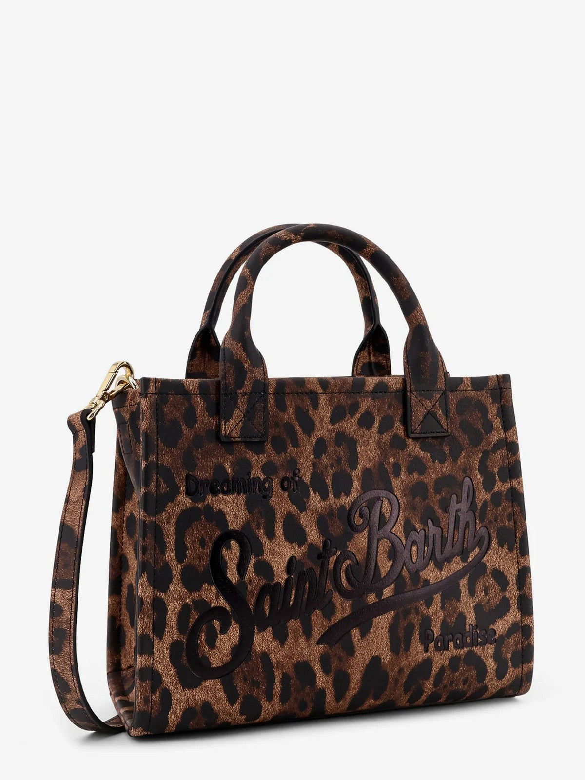 MC2 SAINT BARTH Borsa Donna  VANITY BAG MIDI 00761I PRINTED LEOPARD LEATHER 12