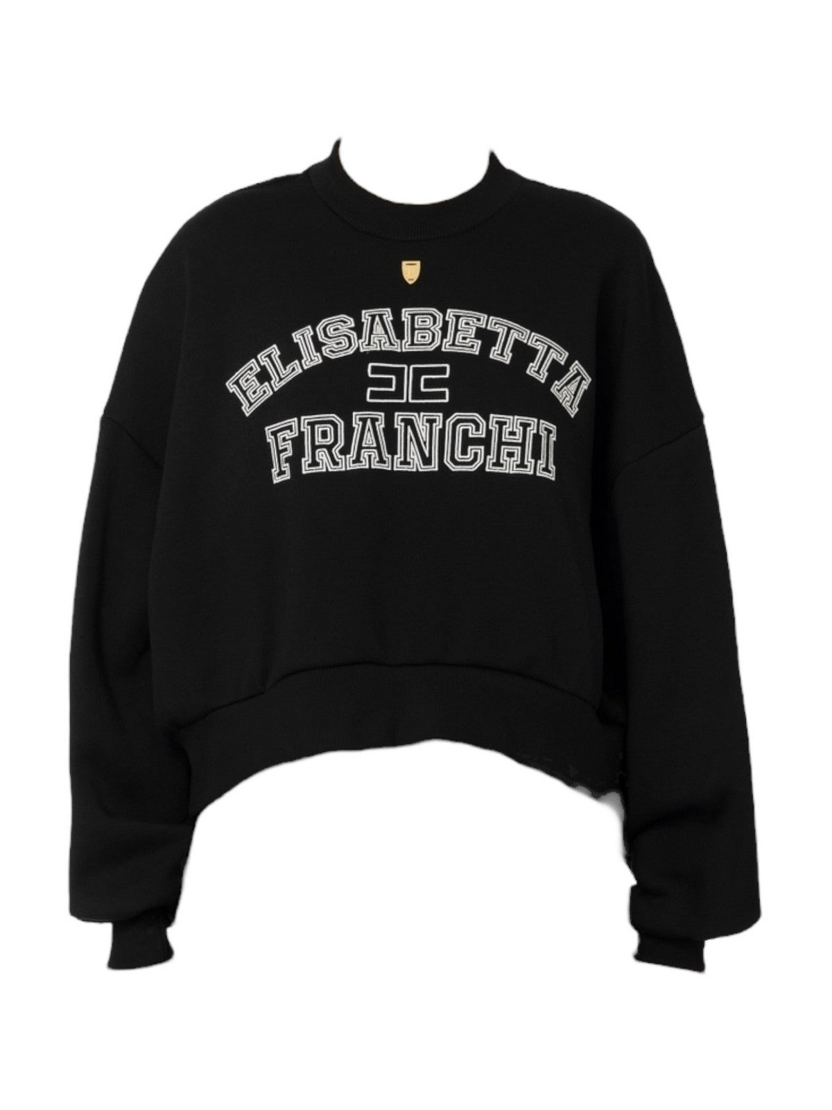 ELISABETTA FRANCHI Frauen Sweatshirt MD00346E2 110 Schwarz