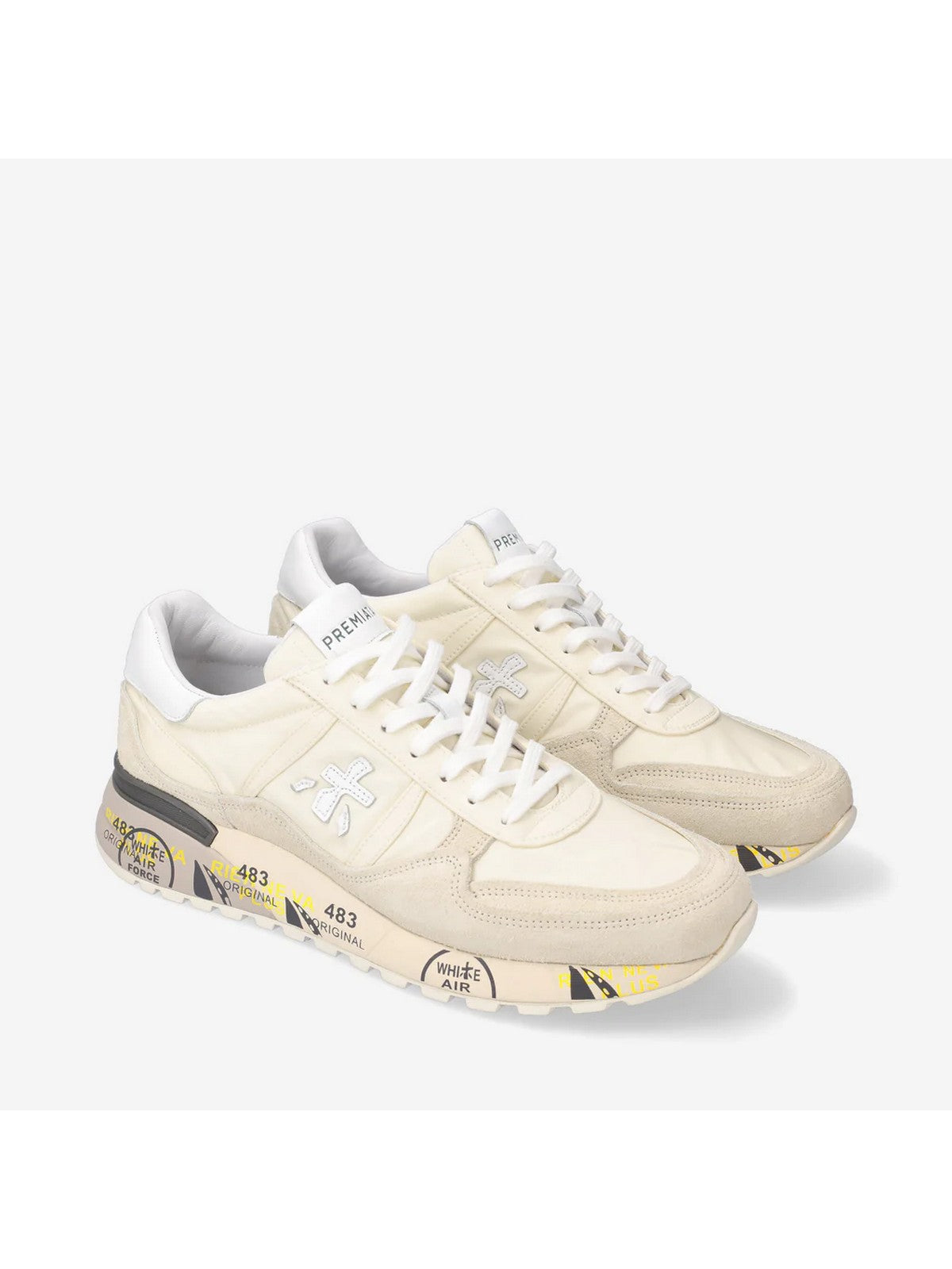 PREMIATA Sneaker Uomo  LANDECK VAR 6136 Bianco