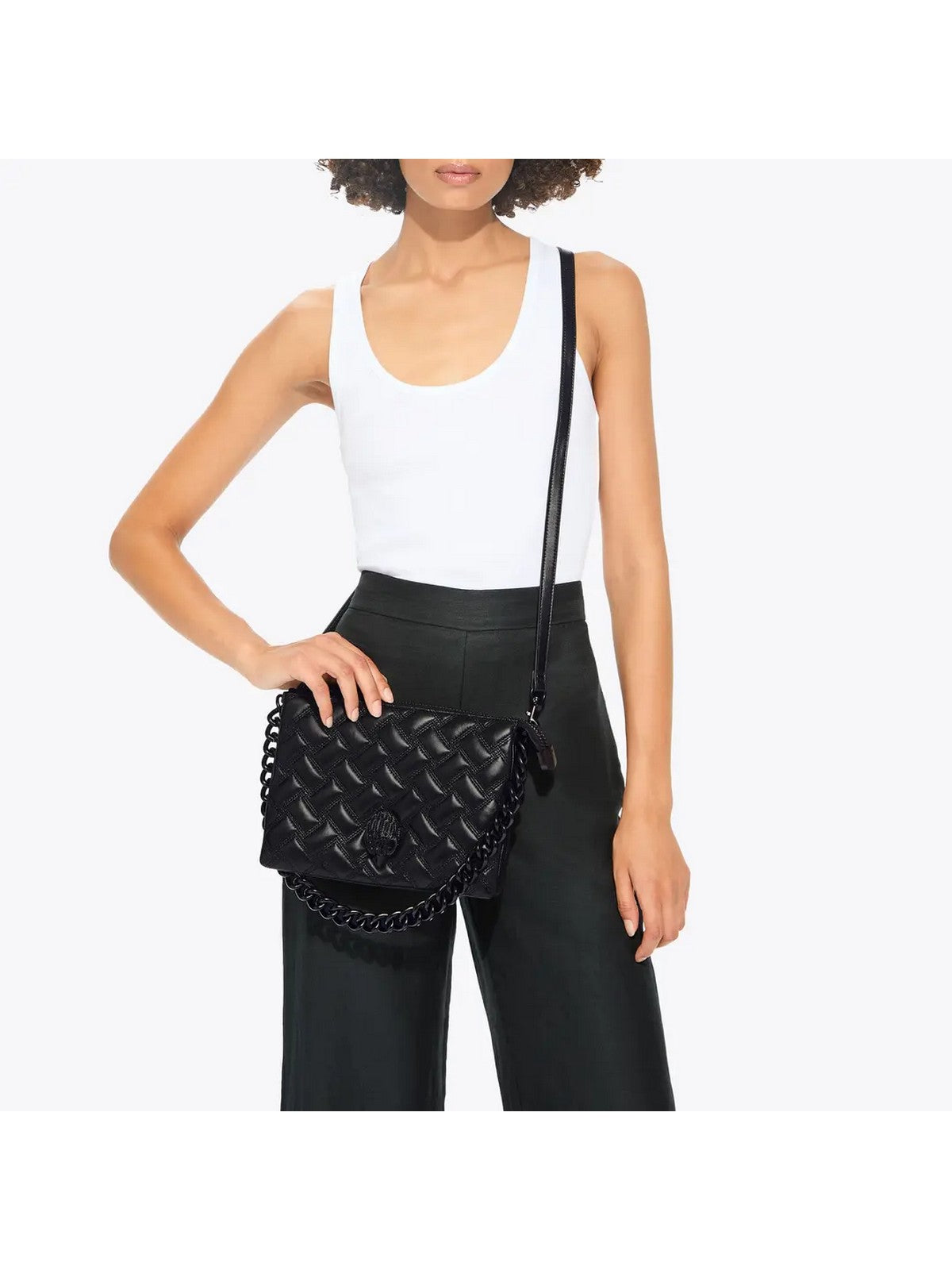 KURT GEIGER Borsa Donna KENSINGTON PUFF 3 POUCH D 5013100109 BLACK BLACK