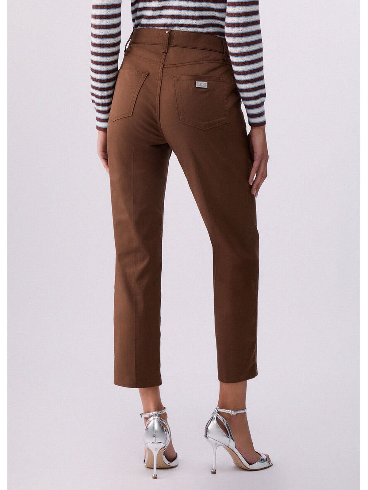 LIU JO WHITE Pantalone Donna  WA6510T7144 81027 BISCOTTO