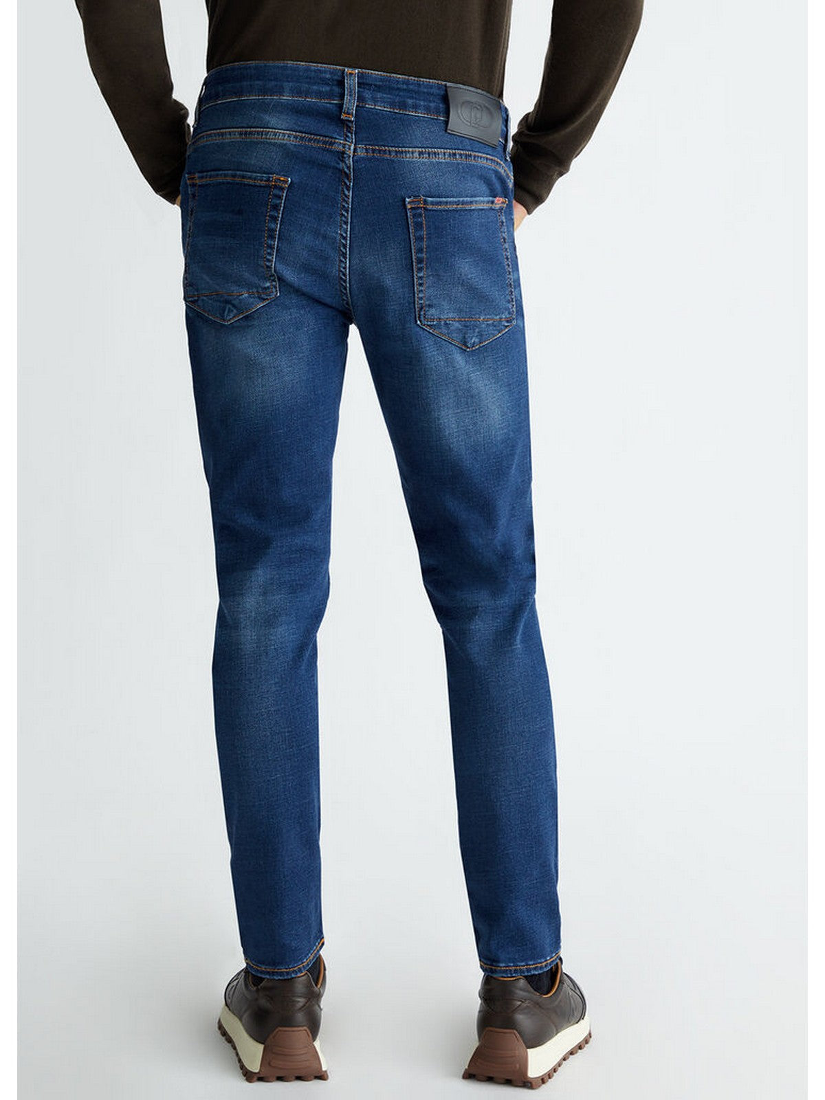 LIU JO UOMO Jeans Uomo  QXX022D4970 77018 Blu