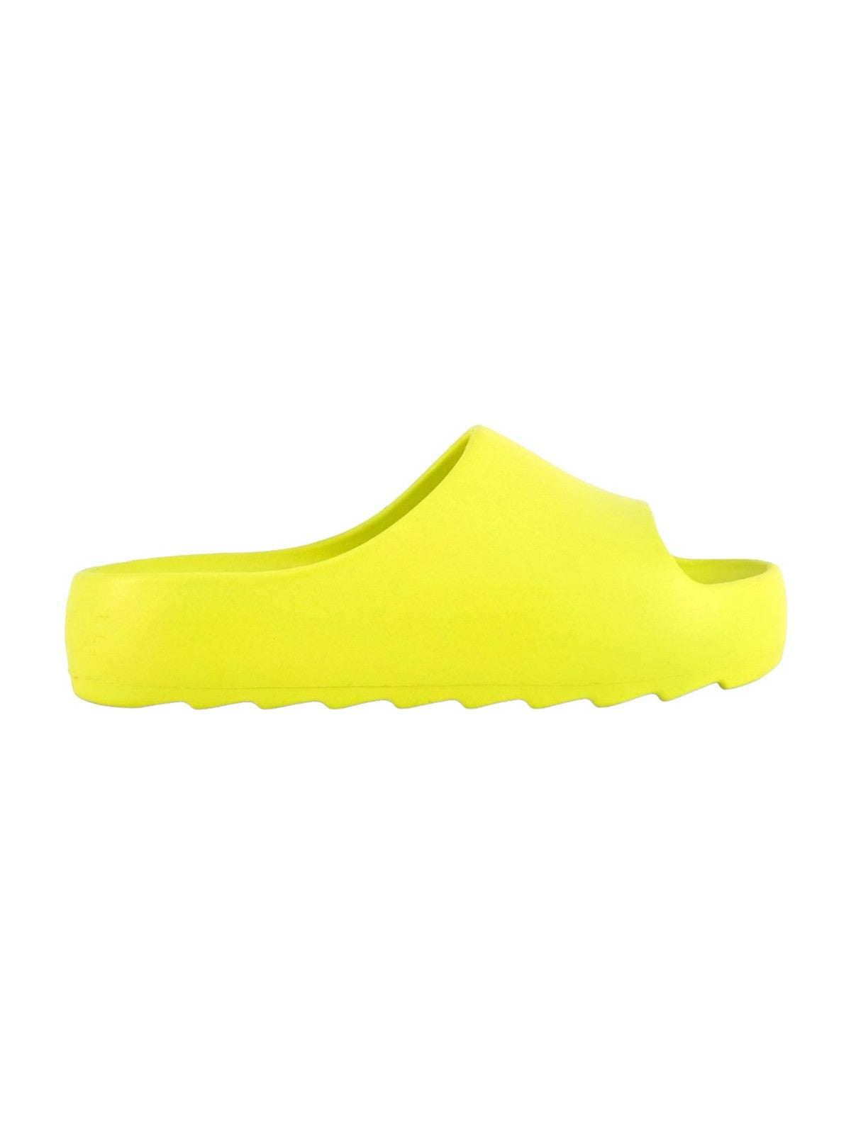 Colors of California Ciabatta Woman Slide With Wavey Print HC.jinfyshell Lim Yellow