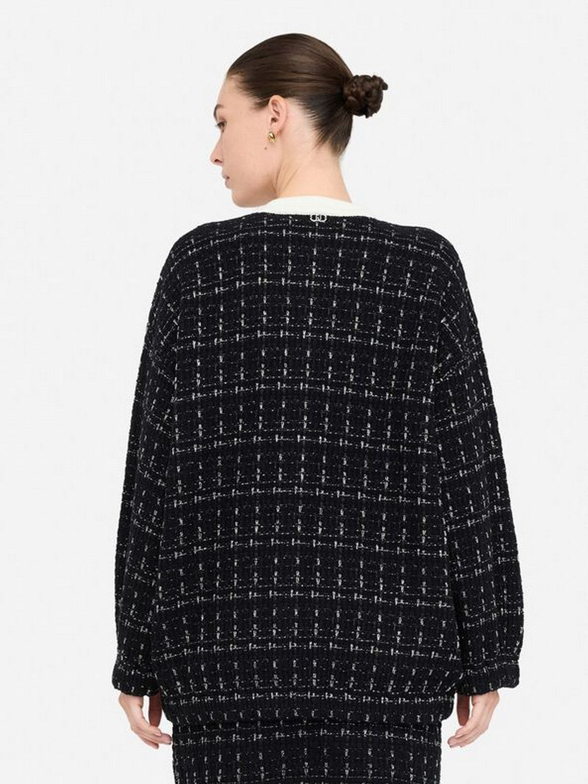 LIU JO WHITE Giacca Donna  MF5370MA25R P9017 Black metal fantasy