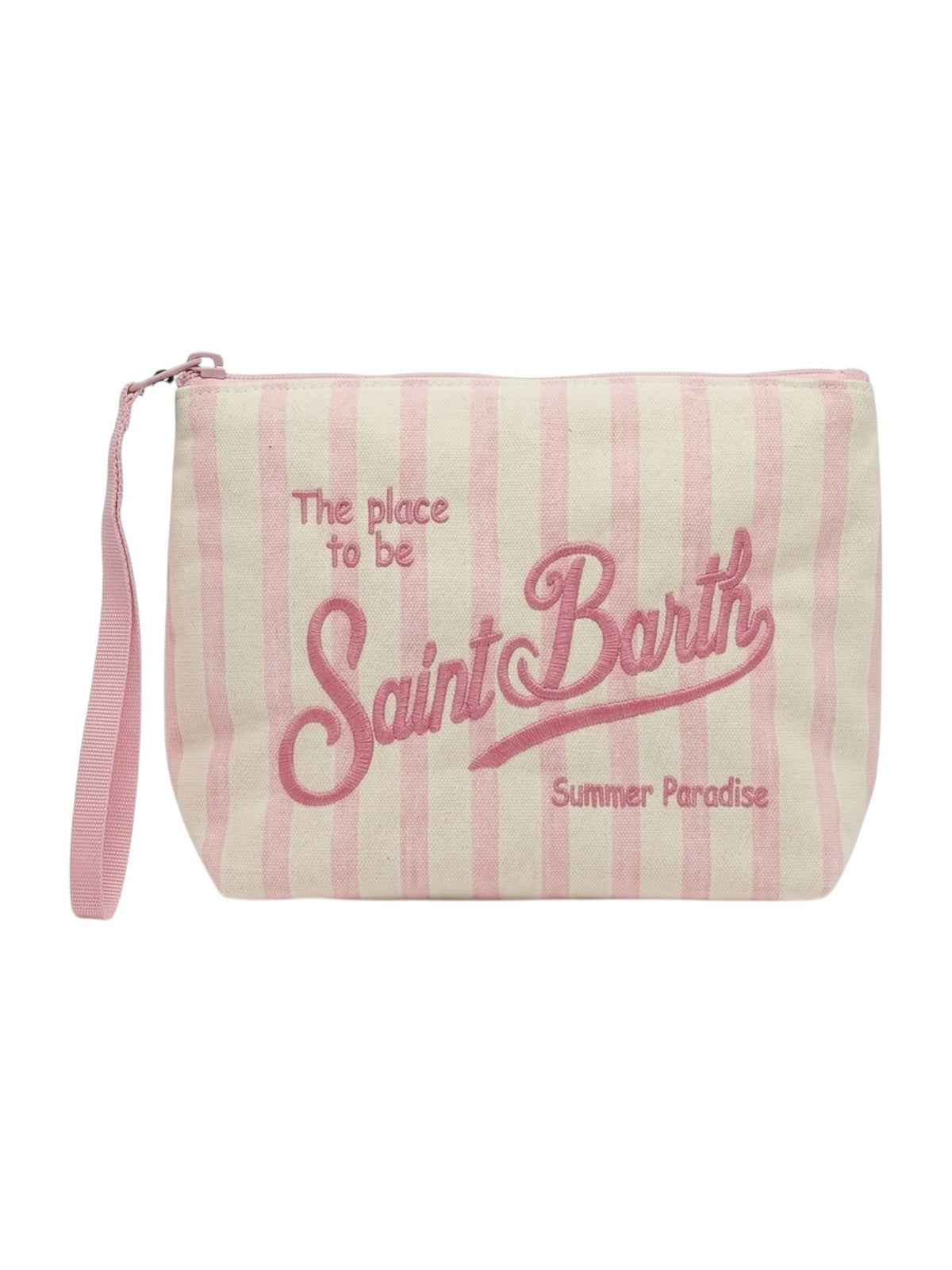 MC2 SAINT BARTH Pochette Donna  ALINE COTTON 00239L TINY V STRIPES 2111 EMB