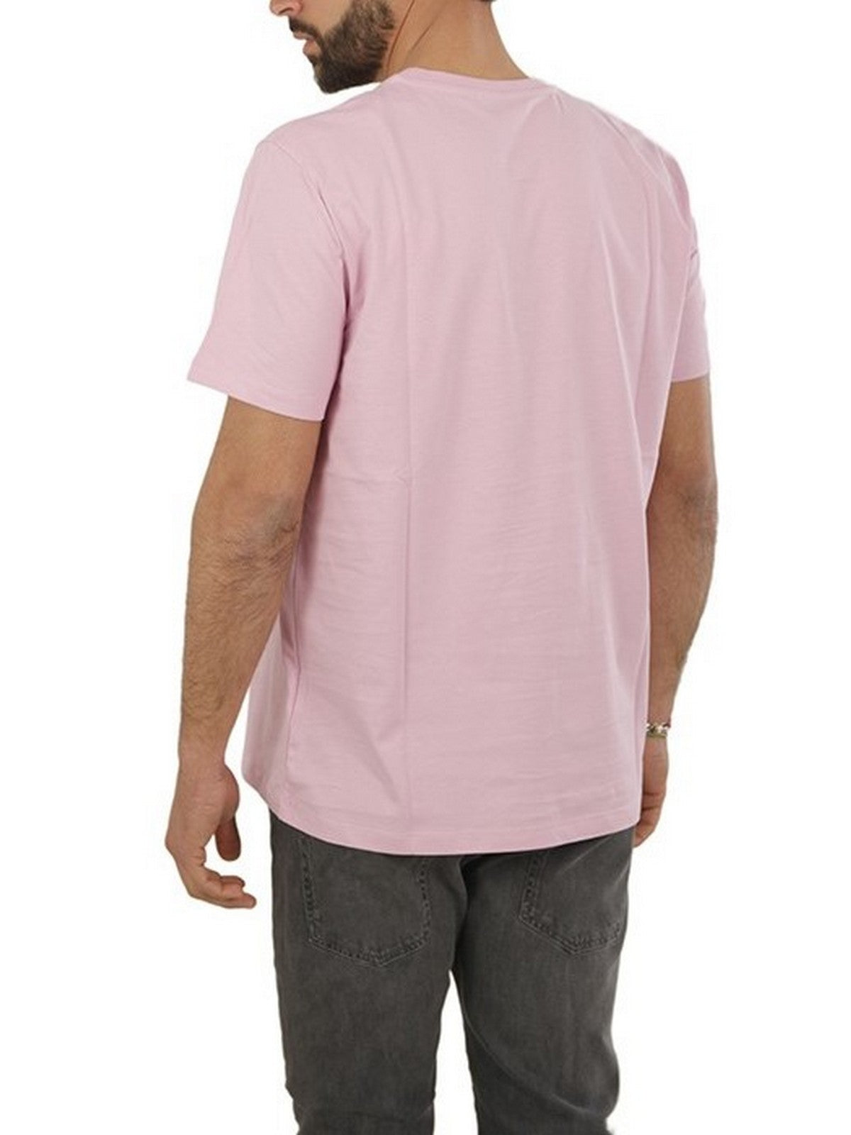 T-shirt Dondup i męski Polo US198 JF0309U HN5 583 Rosa