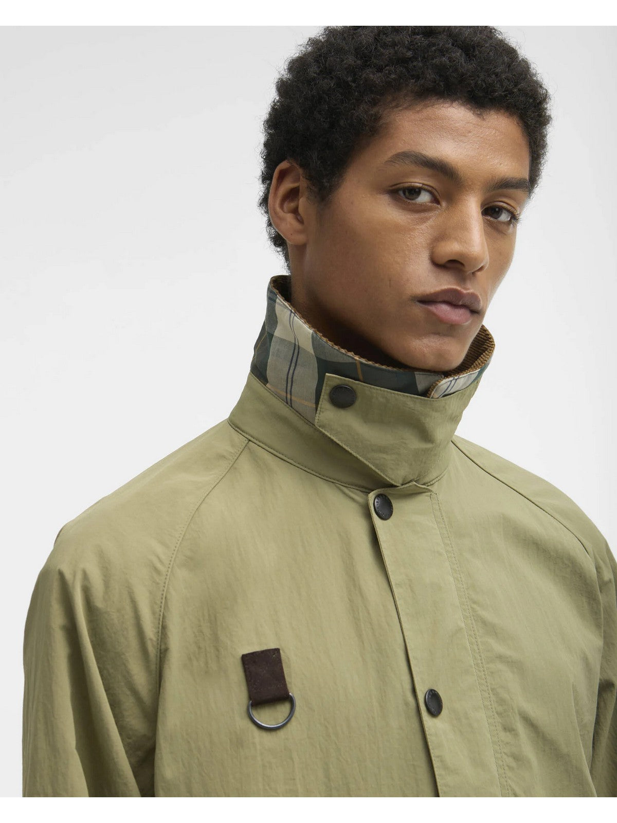 BARBOUR Giubbino Uomo ICONS SPEY JACKET MCA1093 OL11 BLEACHED OLIVE
