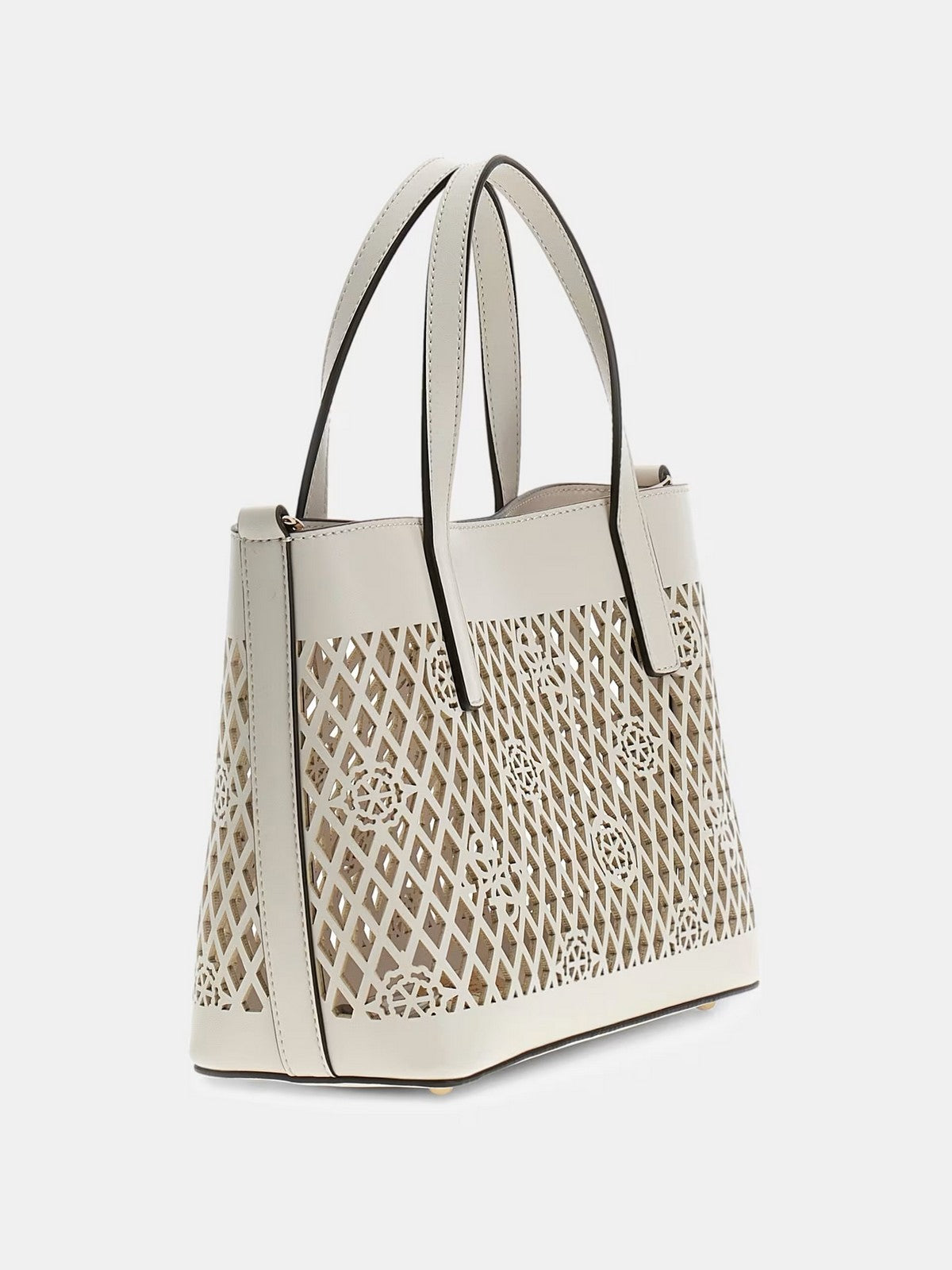 GUESS Borsa Donna LETTY 2 IN 1 MINI TOTE HWPG99 11750 OFF off white
