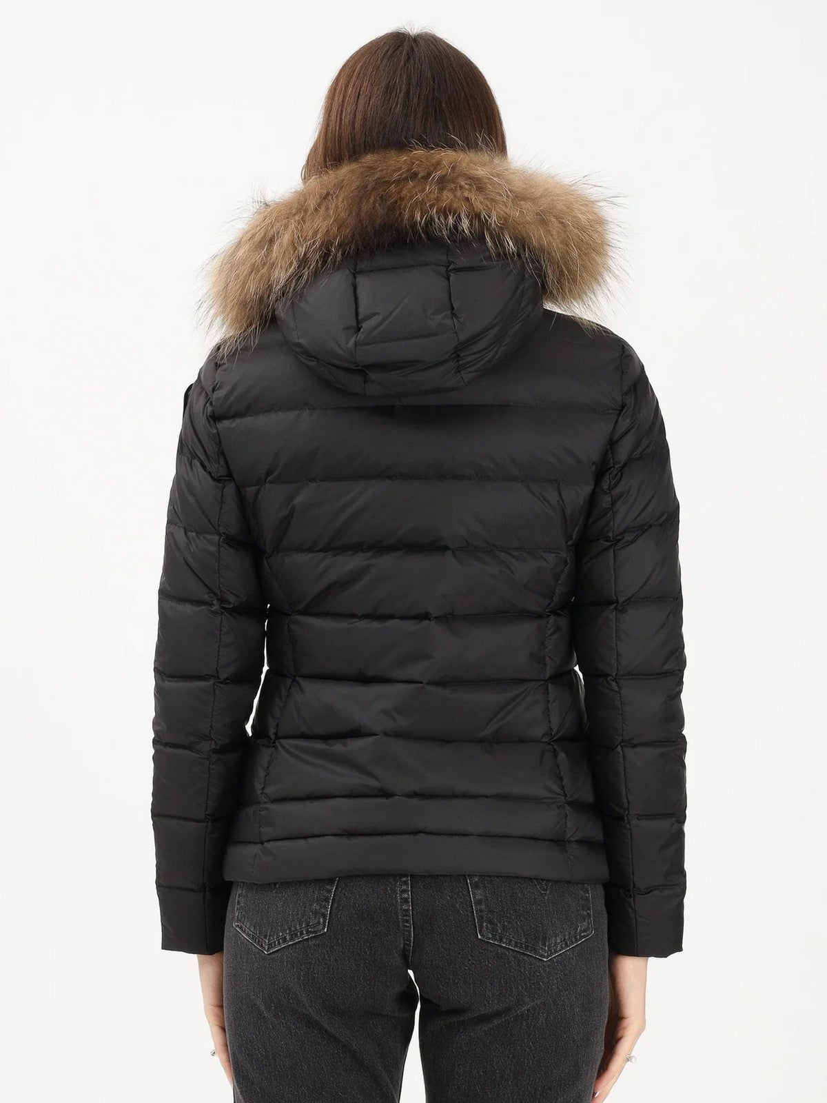 BLAUER Piumino Donna ARCADIA 25WBLDC03099 A06047 999EI NERO interno BEIGE 301