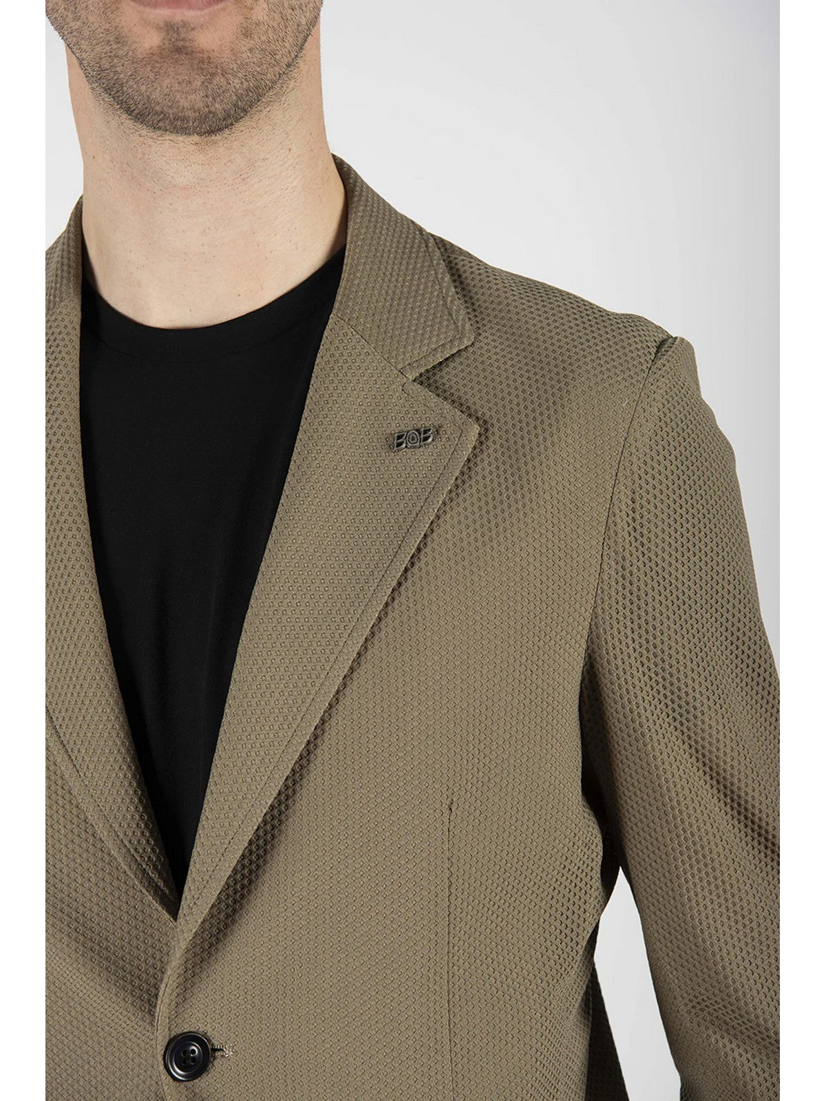 BOB Giacca Uomo  P25GOLDEN UNICA BEIGE BEIGE gioboutiqueweb