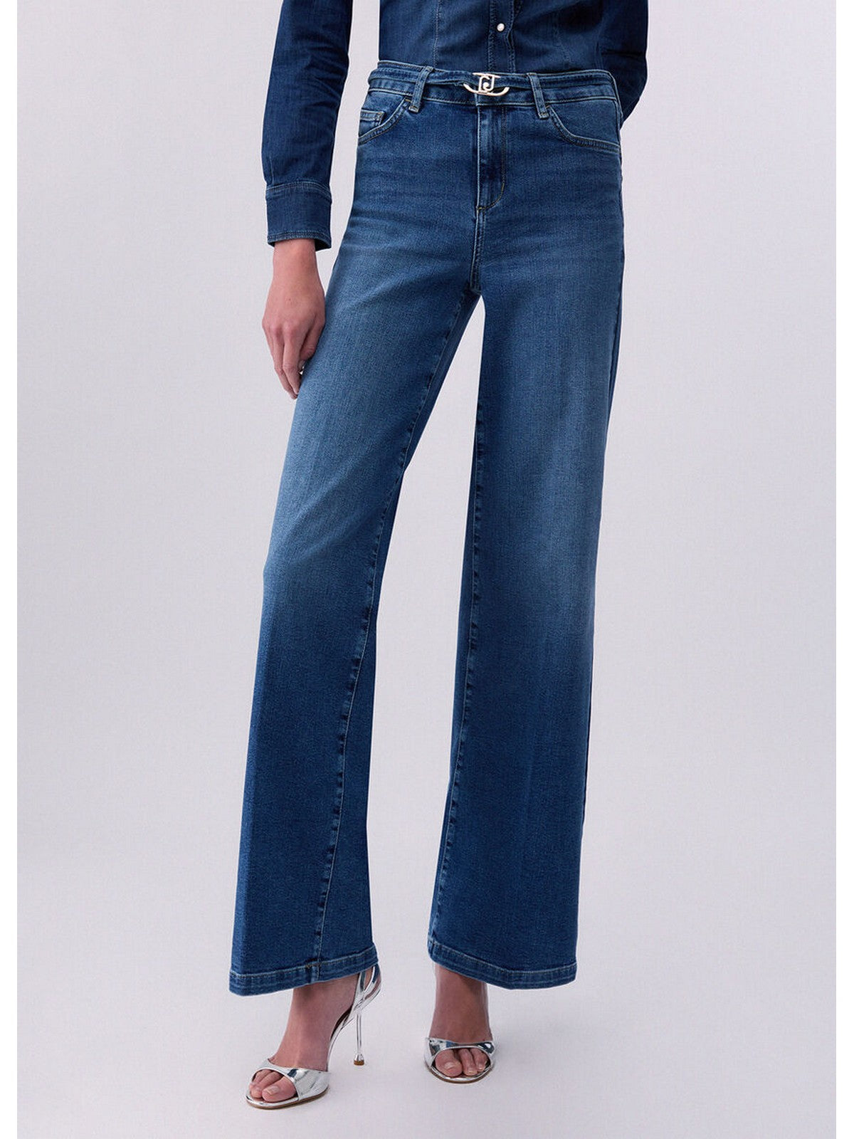 LIU JO BLUE DENIM Jeans Donna  UA6160D0264 78899 Den.Blue bubble wash