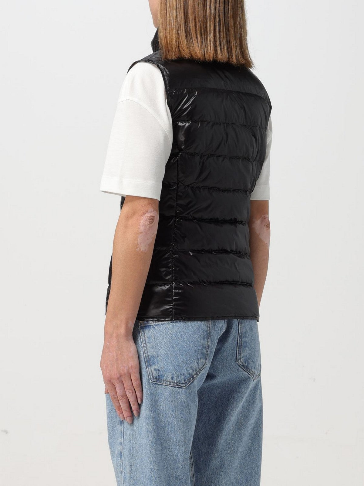 Blauer Gilet Frau 24SBLDX03052 005050 999 Schwarz