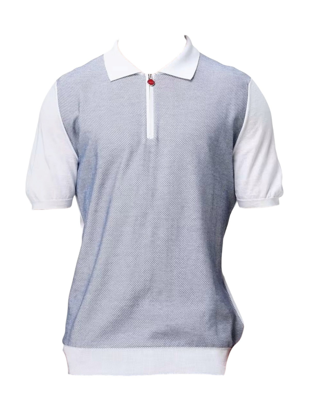 KITON Polo Uomo  UMK0931A0215008 WHITE/IVORY