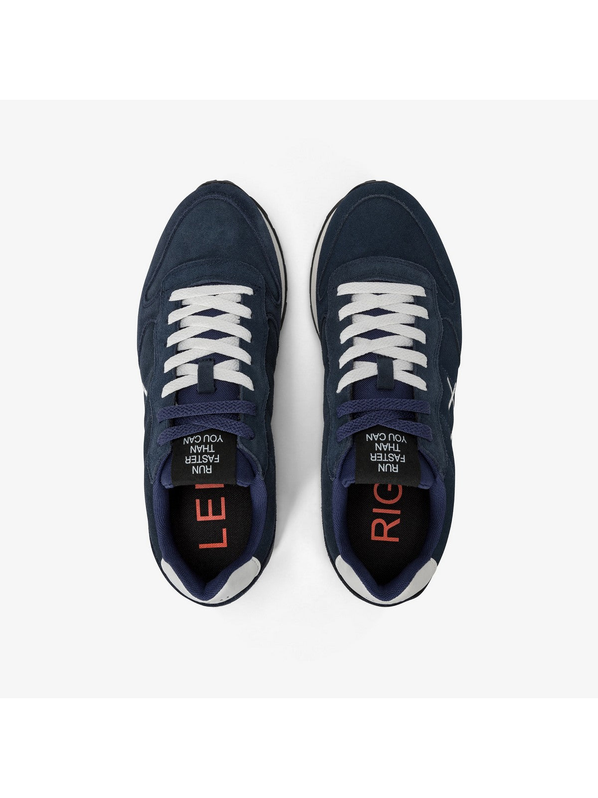 SUN68 Sneaker Uomo Tom suede Z44106 07 Blu gioboutiqueweb