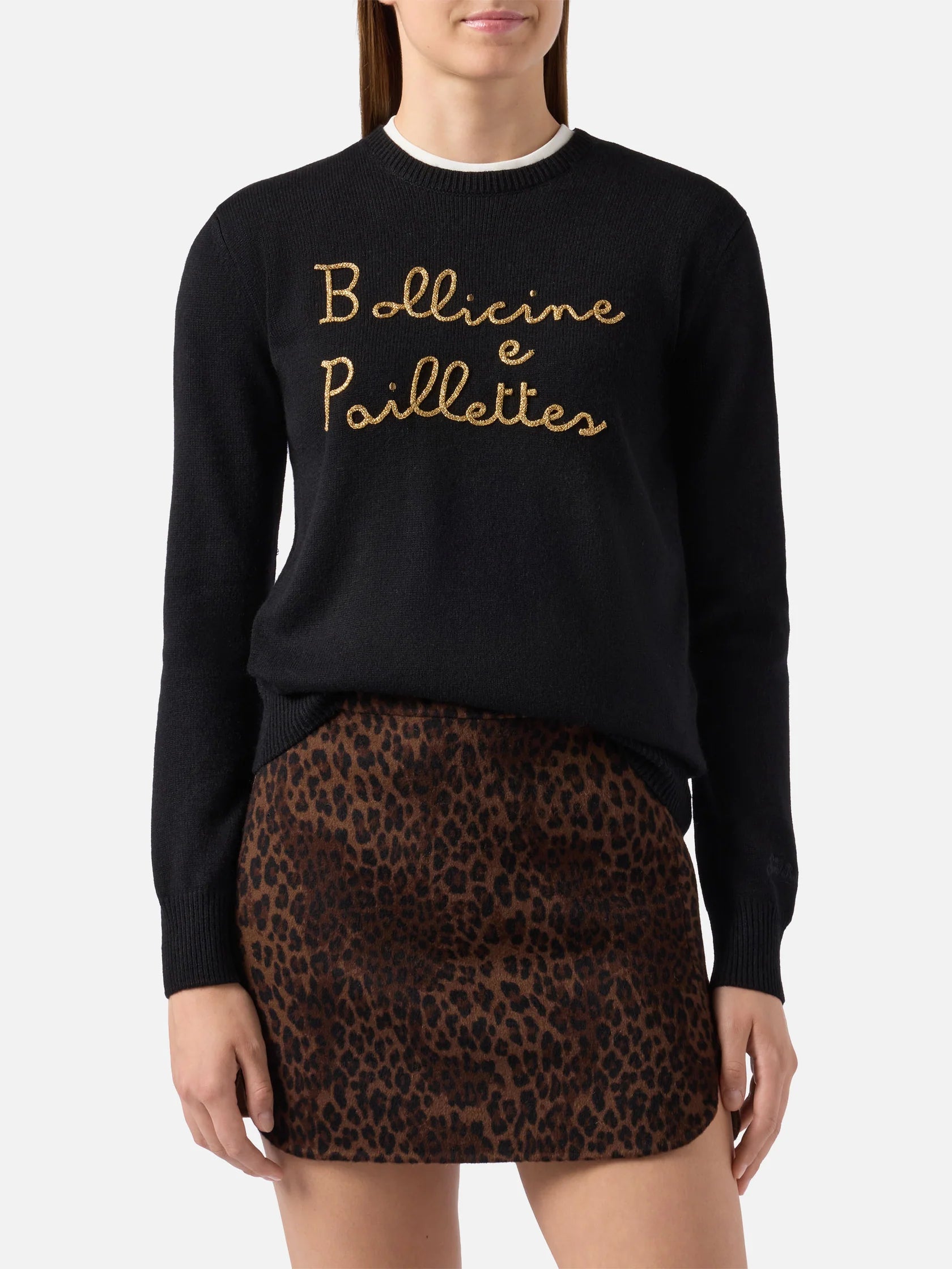 MC2 SAINT BARTH Maglione Donna  NEW QUEEN 03951I BOLLICINE 00L EMB