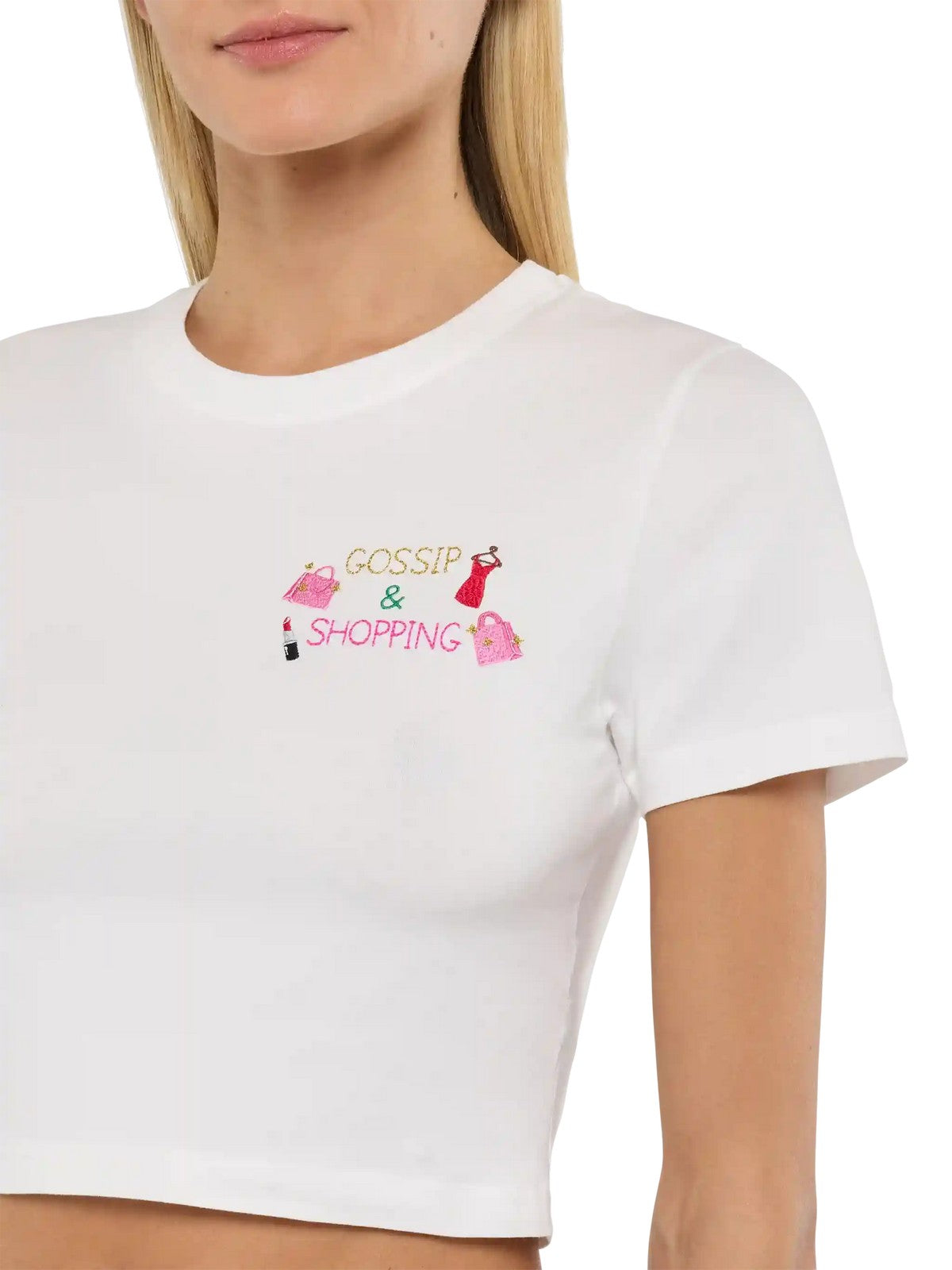 MC2 SAINT BARTH T-shirt Donna  NIVES 06016H Bianco gioboutiqueweb