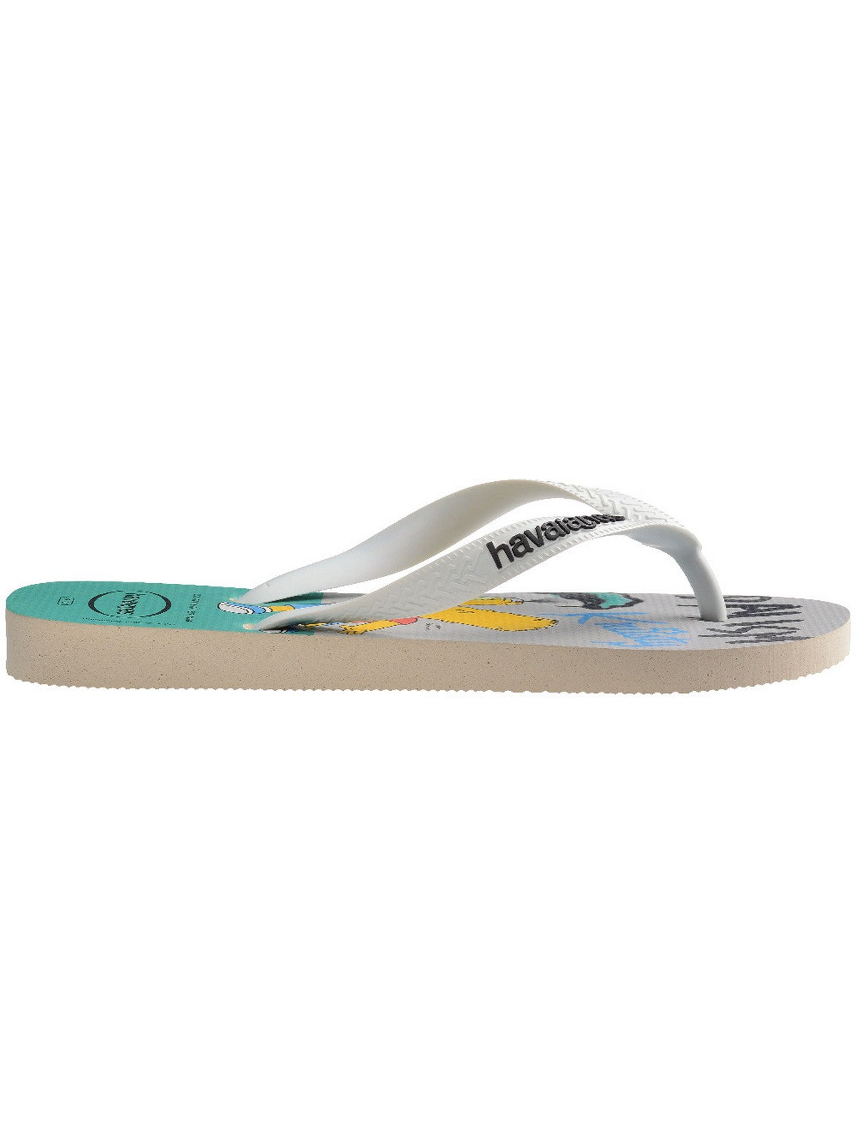 HAVAIANAS Infradito Unisex adulto Hav. Simpsons 4137889.0121 Beige gioboutiqueweb