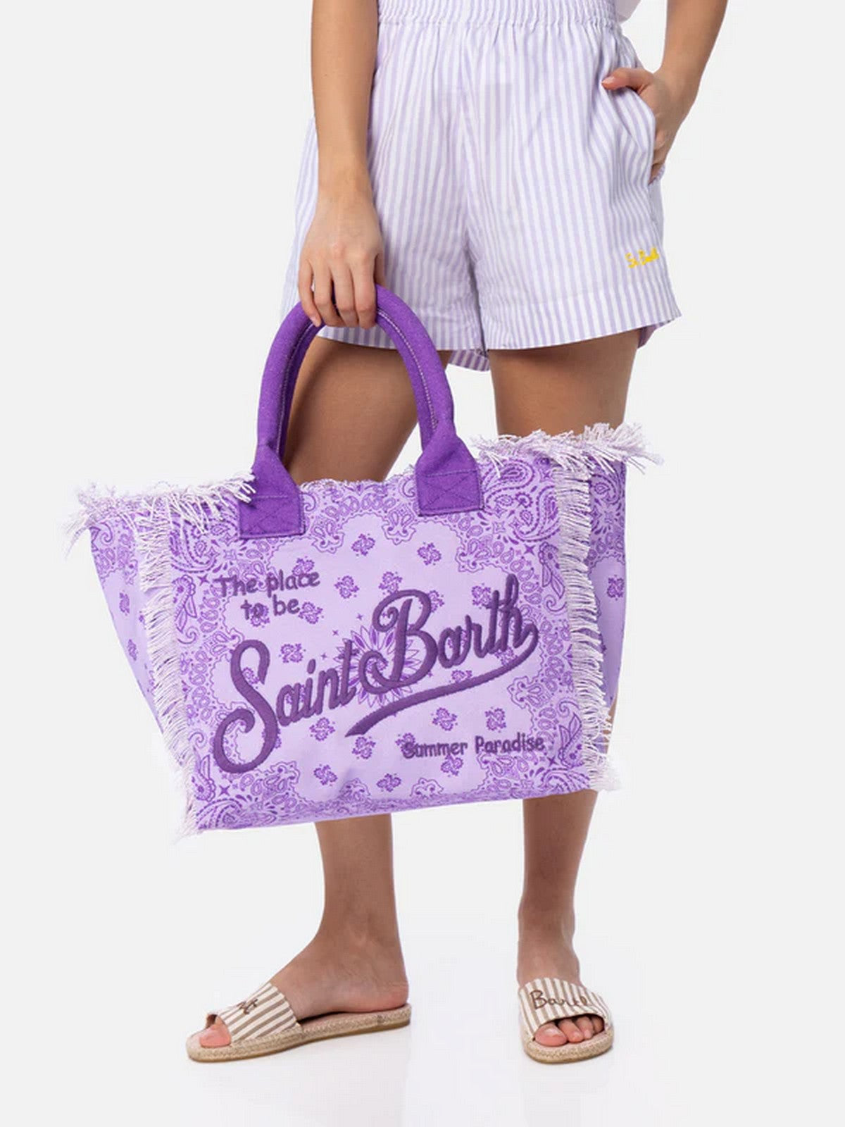 MC2 Saint Barth Bag Frau Eitelkeit 01037f Viola