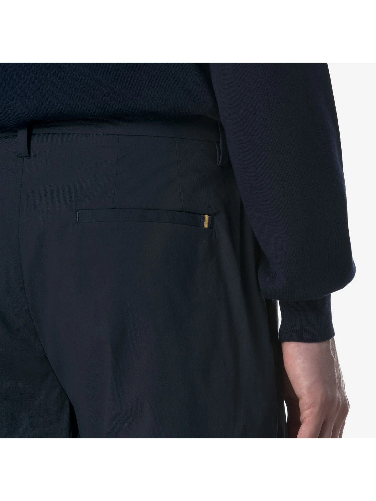 K-WAY Pantalone Uomo RALPH TWILL TECH K61369W K89 BLUE DEPTH