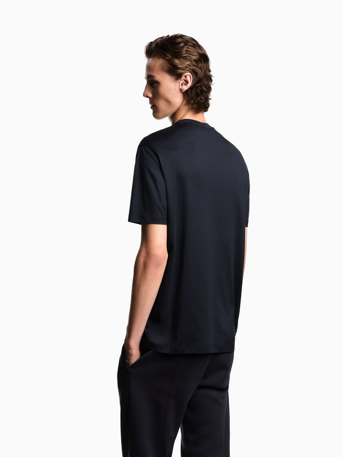 EMPORIO ARMANI Herren T-Shirt EM003137 AF10761 UB118 ICONIC 0920 NAVY BLUE EA